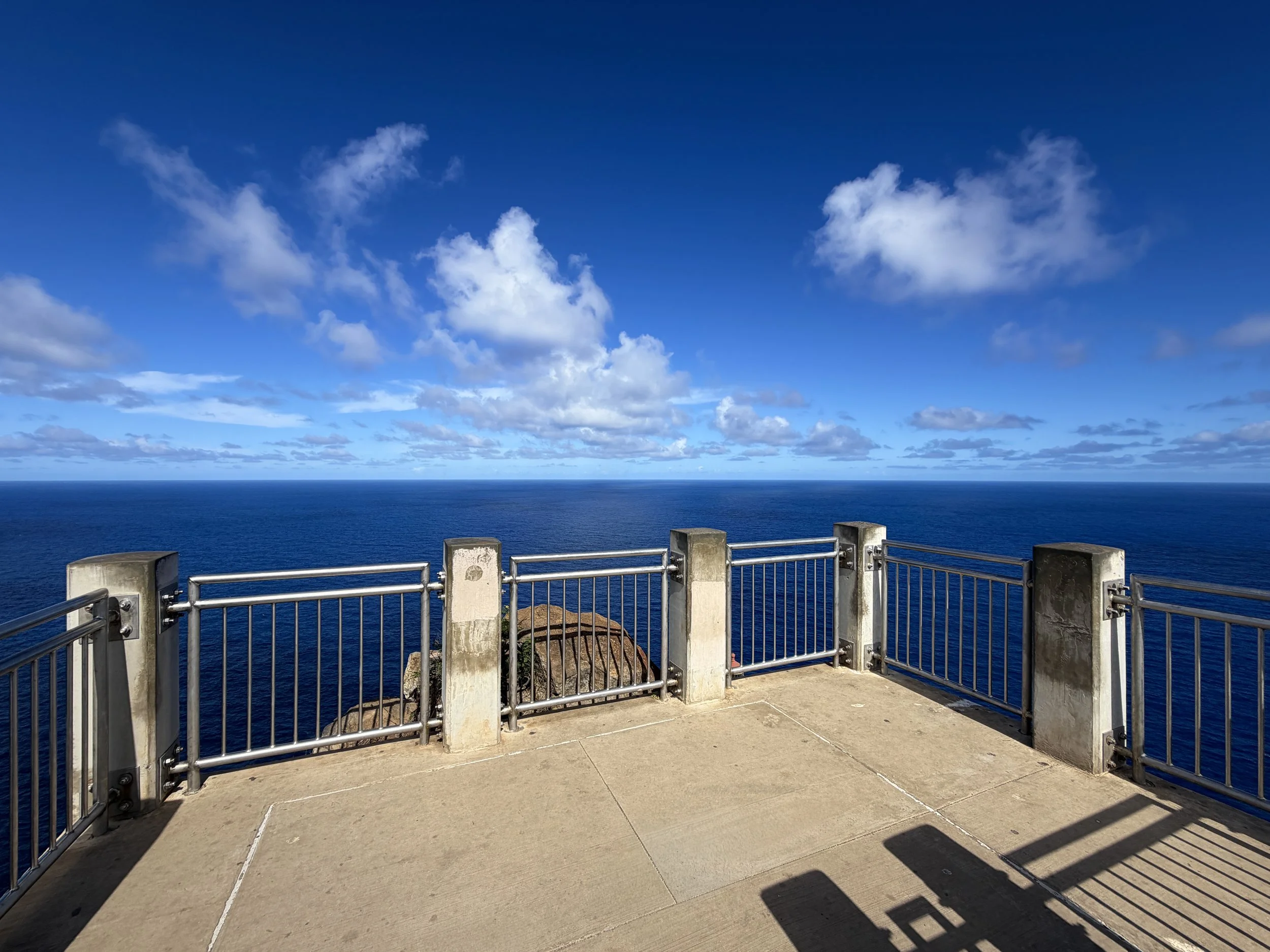 Makapuu Point Lighthouse Lookout Oahu Hawaii