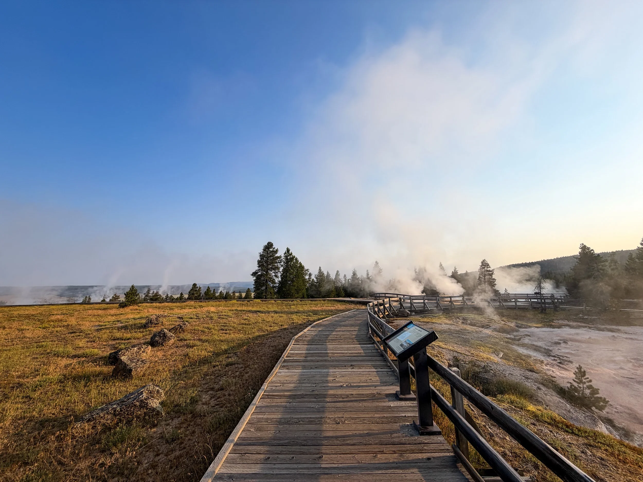Fountain Paint Pots Trail Yellowstone National Park Wyoming