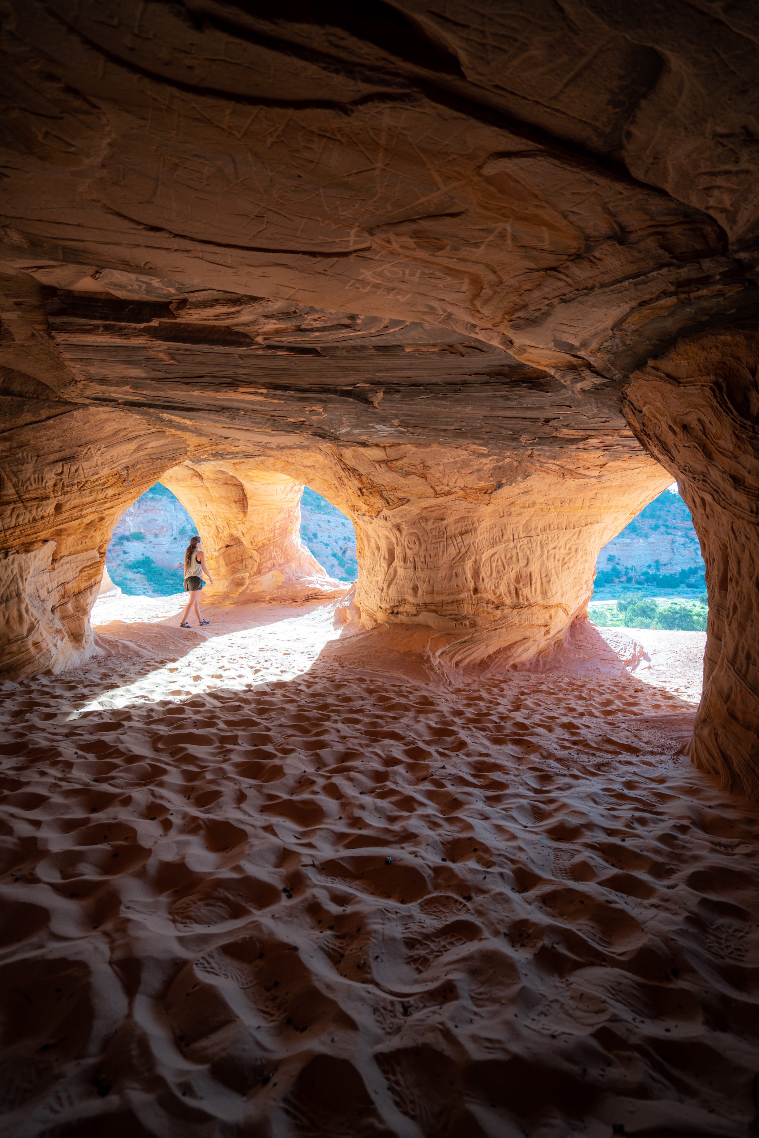 Moqui Sand Caves
