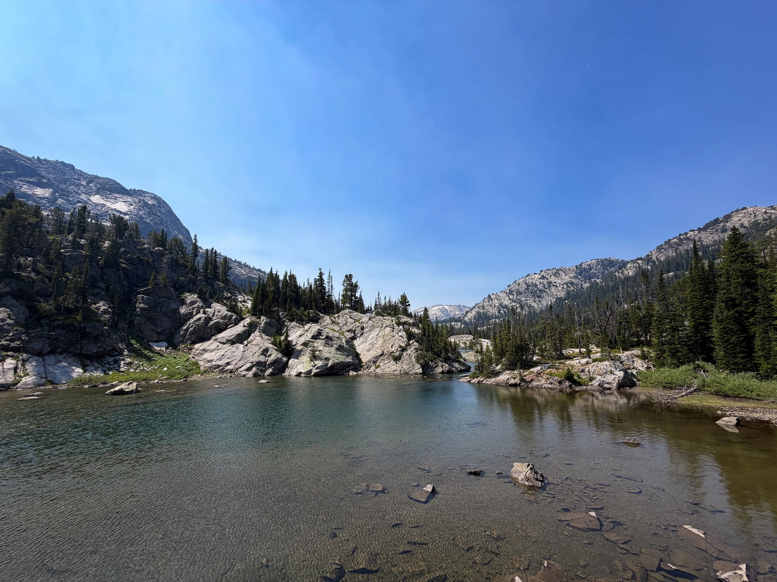 Twin Outlets Lake The Beaten Path Trail Beartooth Mountains Montana
