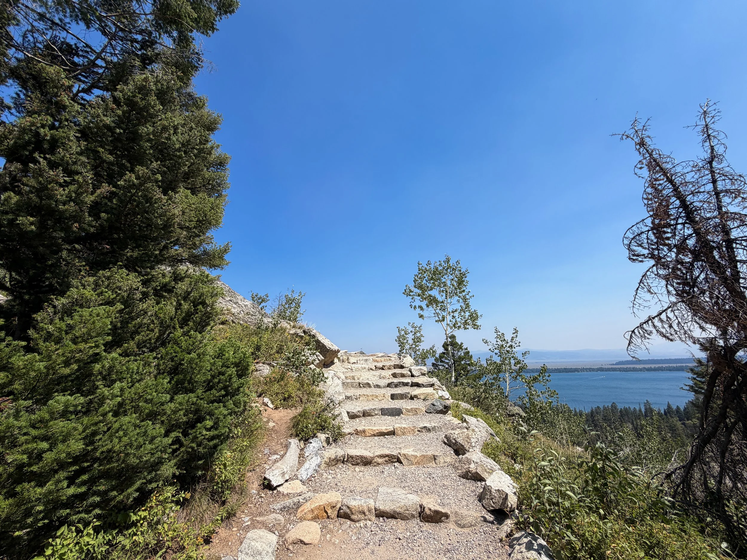 Inspiration Point Hike Grand Teton National Park Wyoming