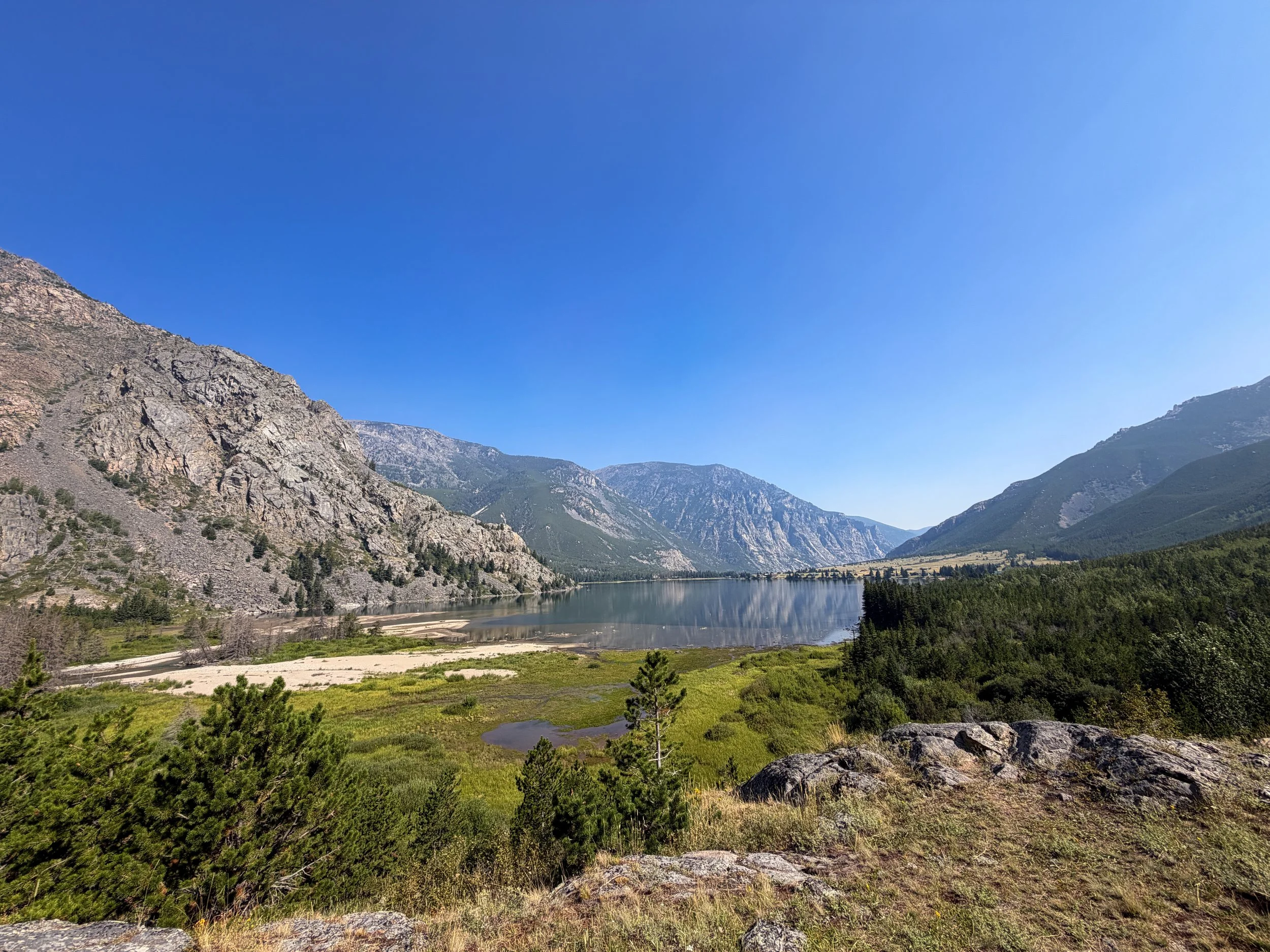 East Rosebud Lake Beartooth Mountains Montana