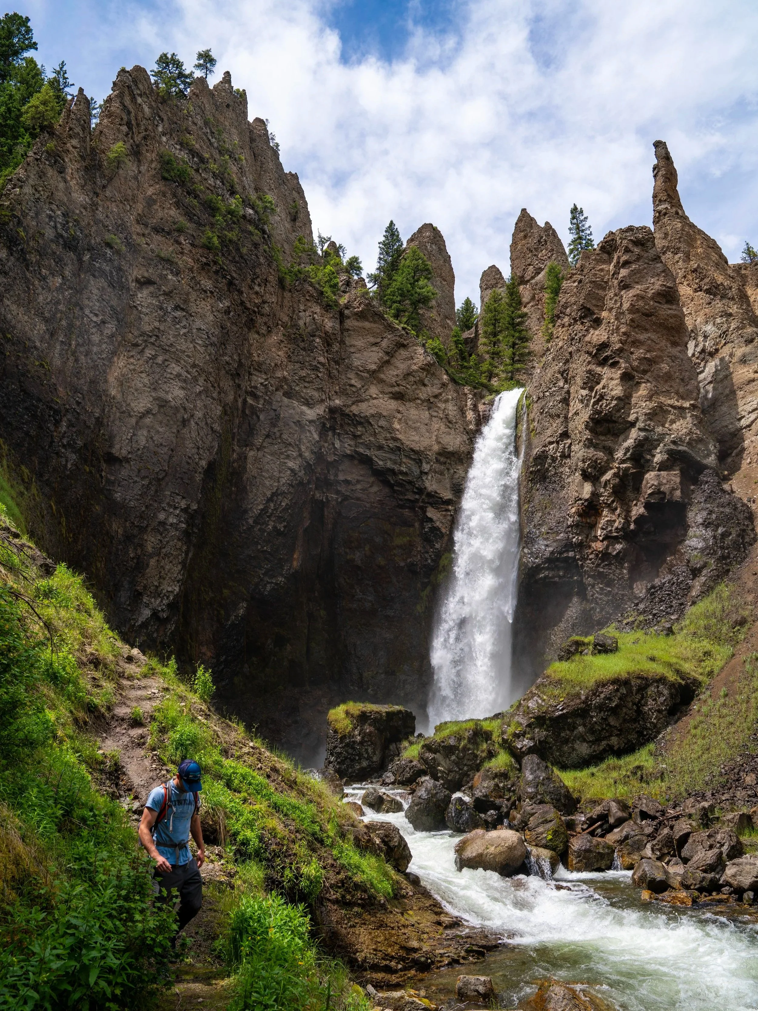 Tower Falls Trail Yellowstone National Park