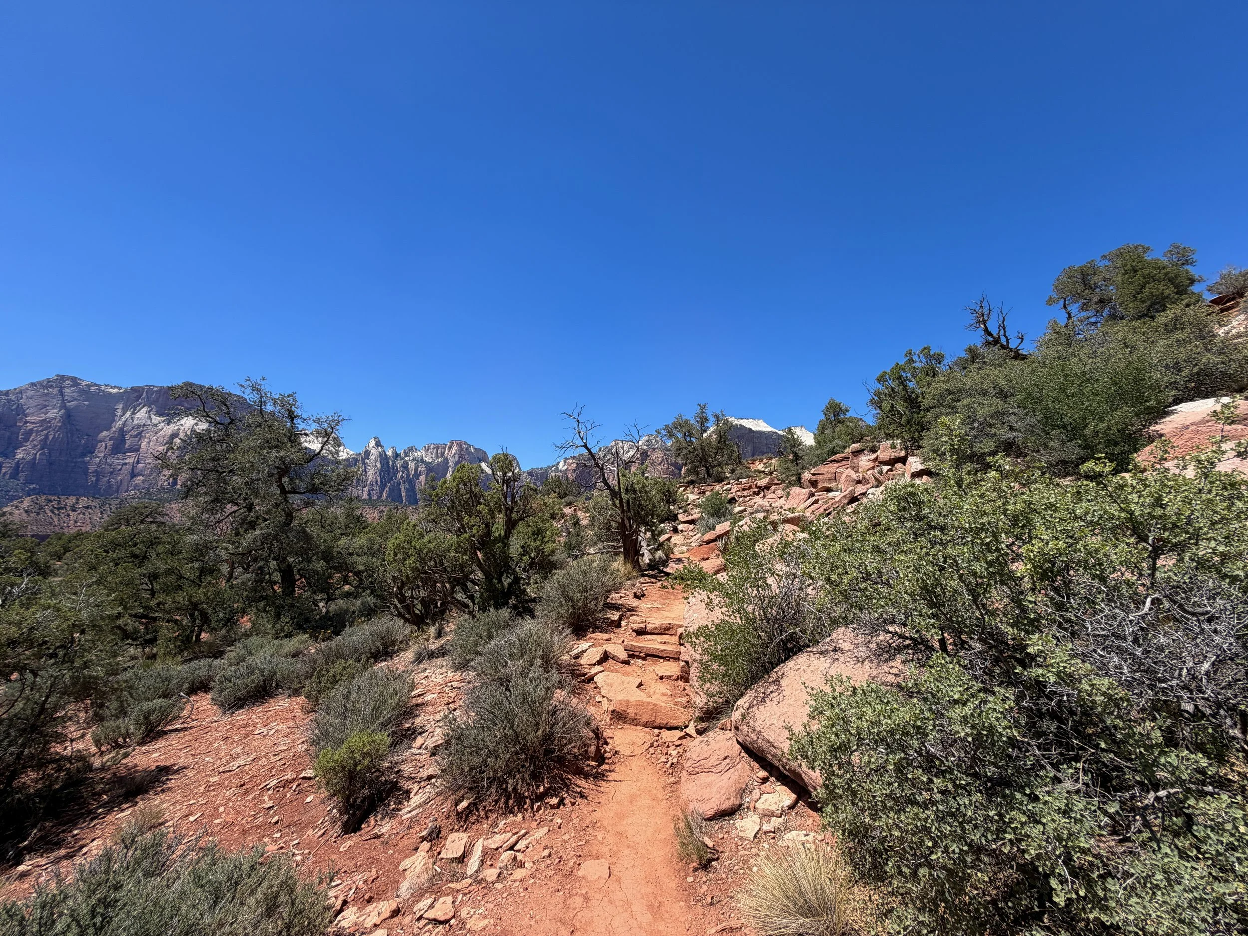 Watchman Loop Trail Zion National Park Utah