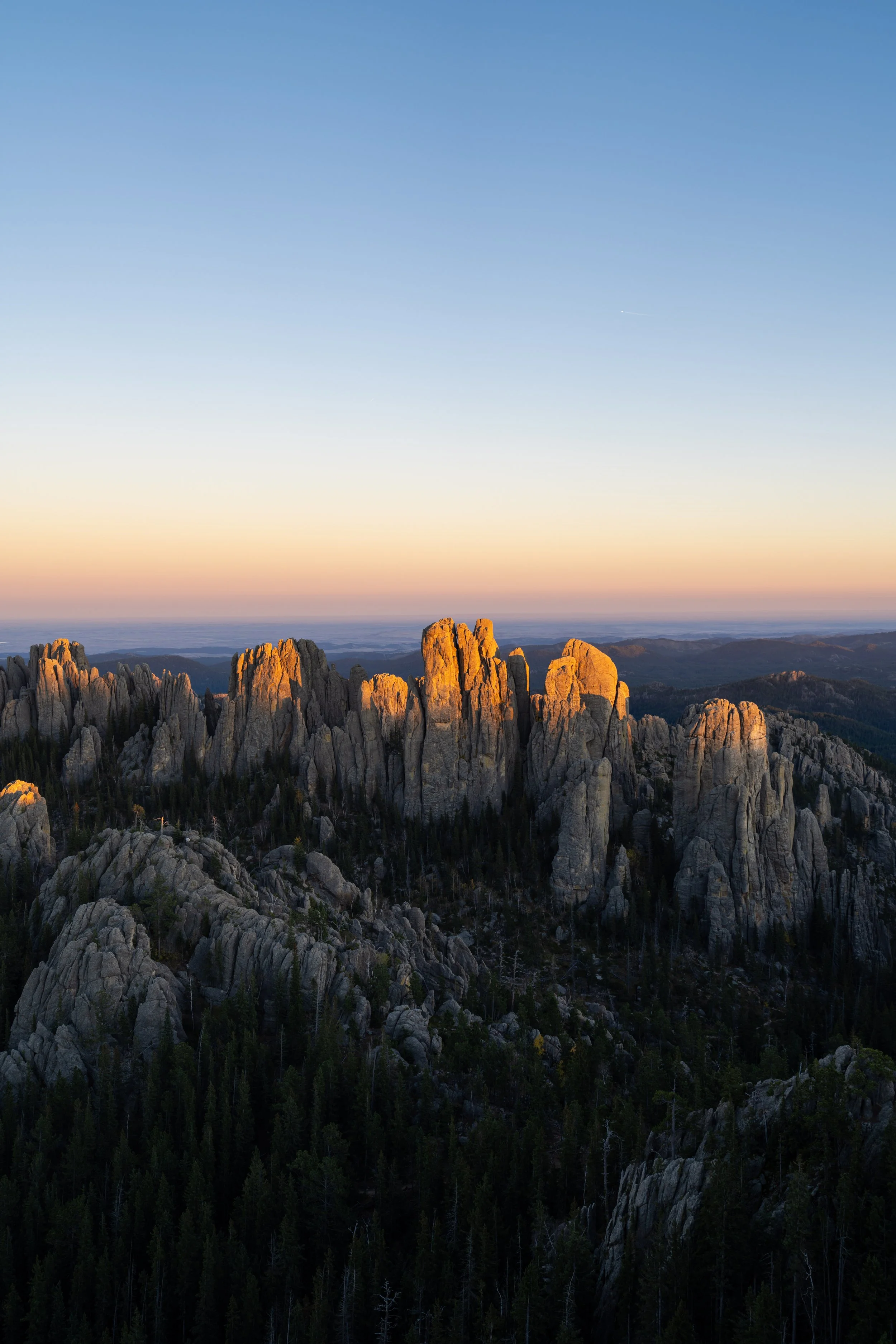 Hiking the Little Devils Tower Trail in Custer State Park in the Black Hills, South Dakota