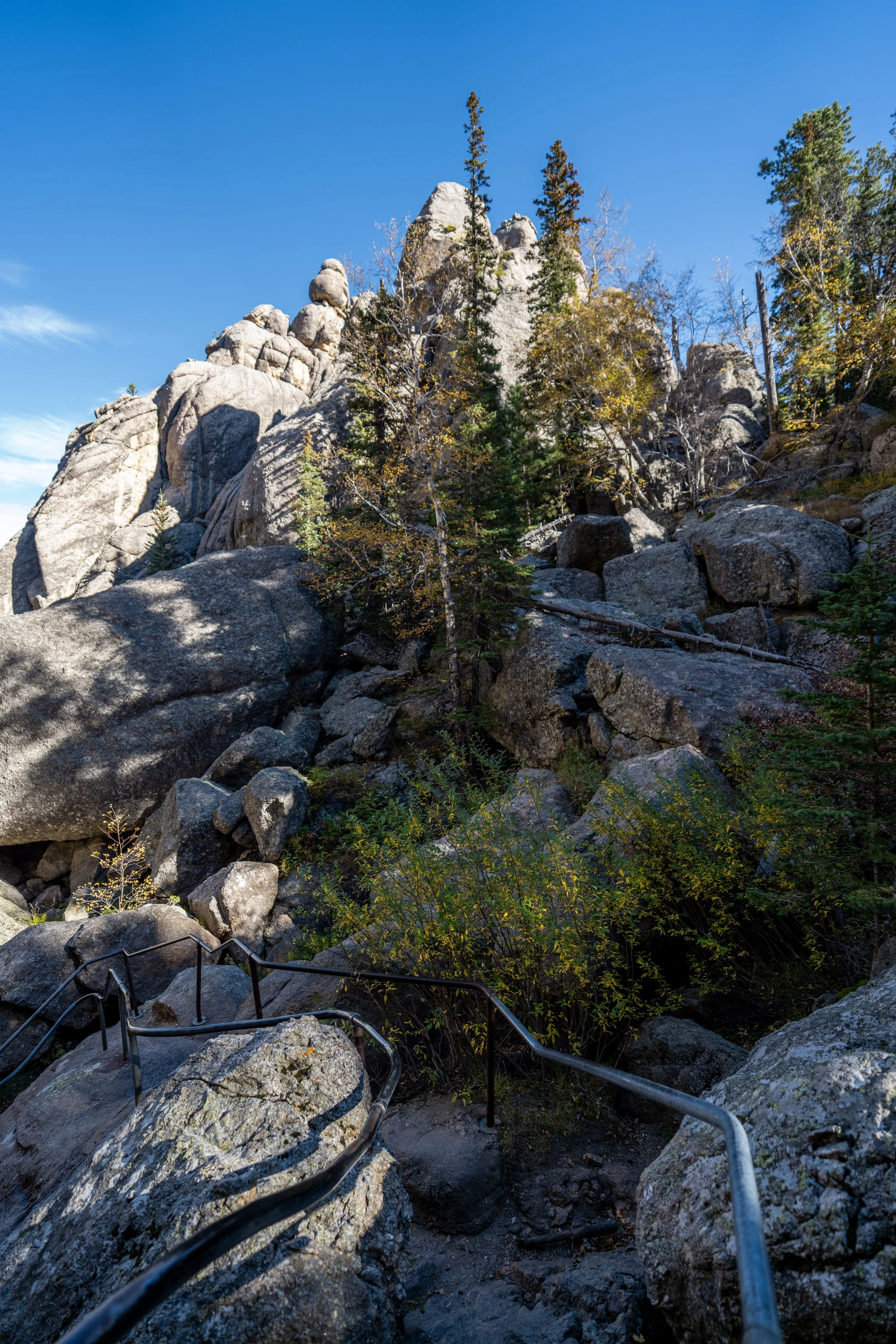 Hiking the Sunday Gulch Trail in Custer State Park in the Black Hills, South Dakota