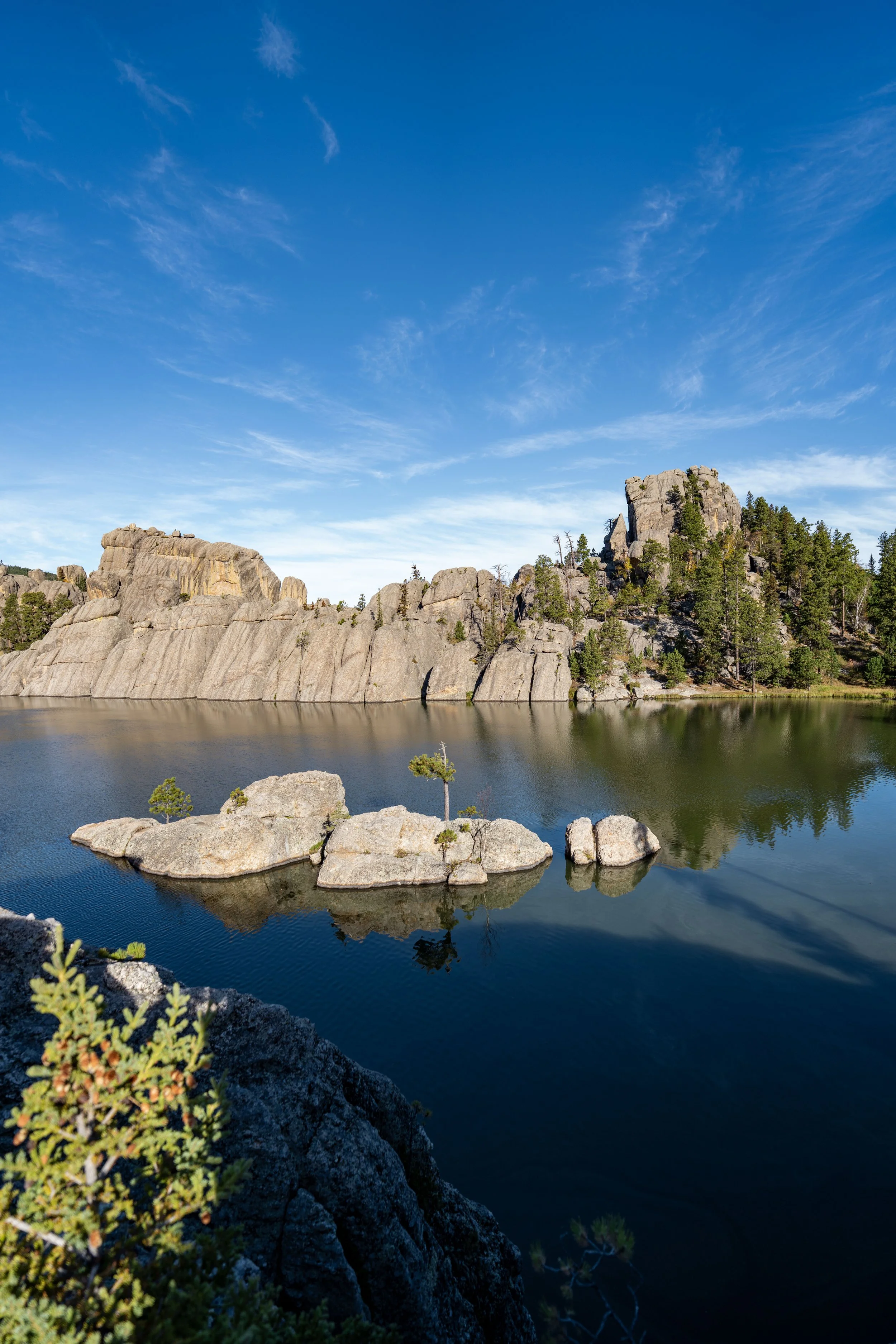 Hiking the Sylvan Lake Shore Trail in Custer State Park in the Black Hills, South Dakota