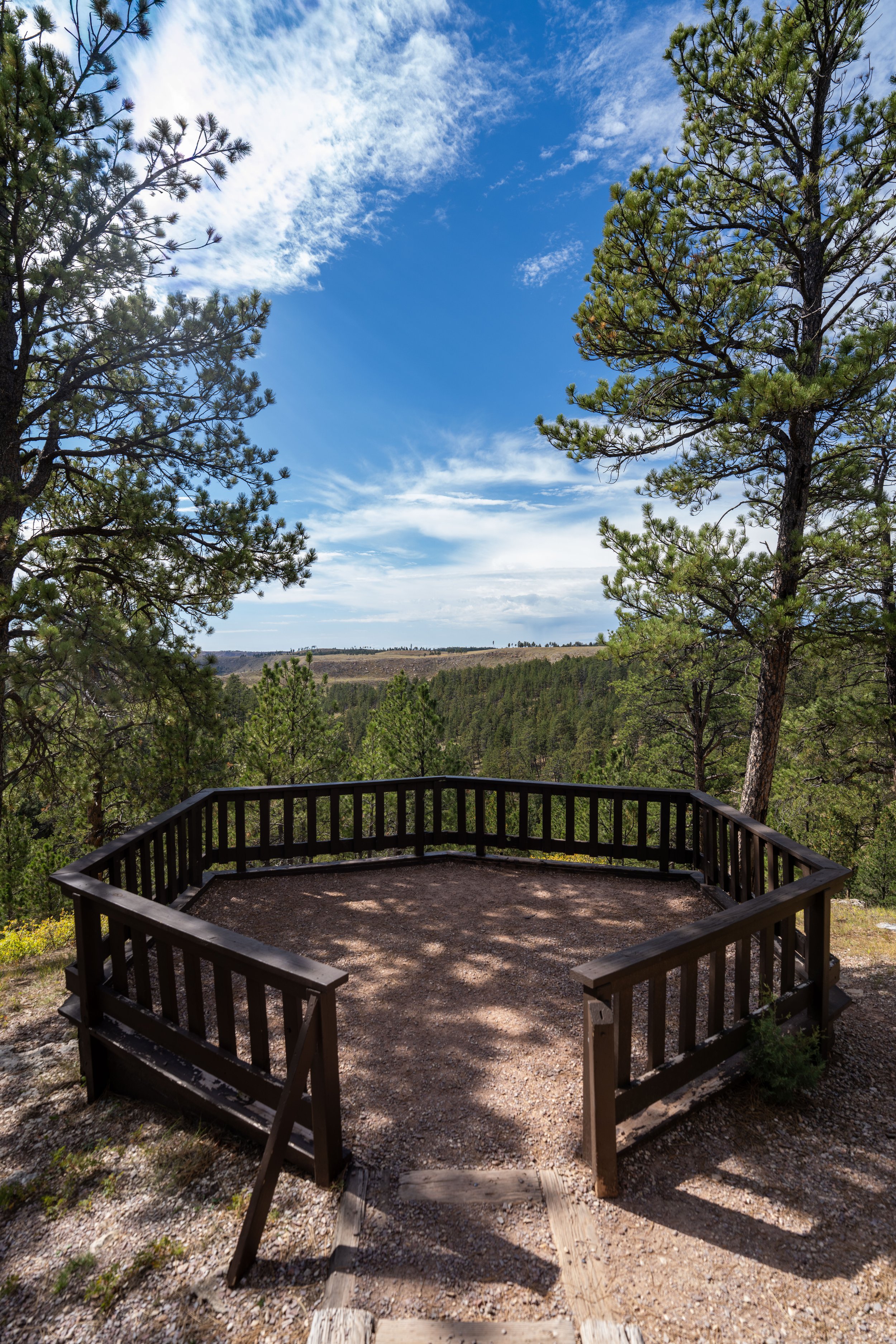 Hiking the Roof Trail in Jewel Cave National Monument in the Black Hills, South Dakota