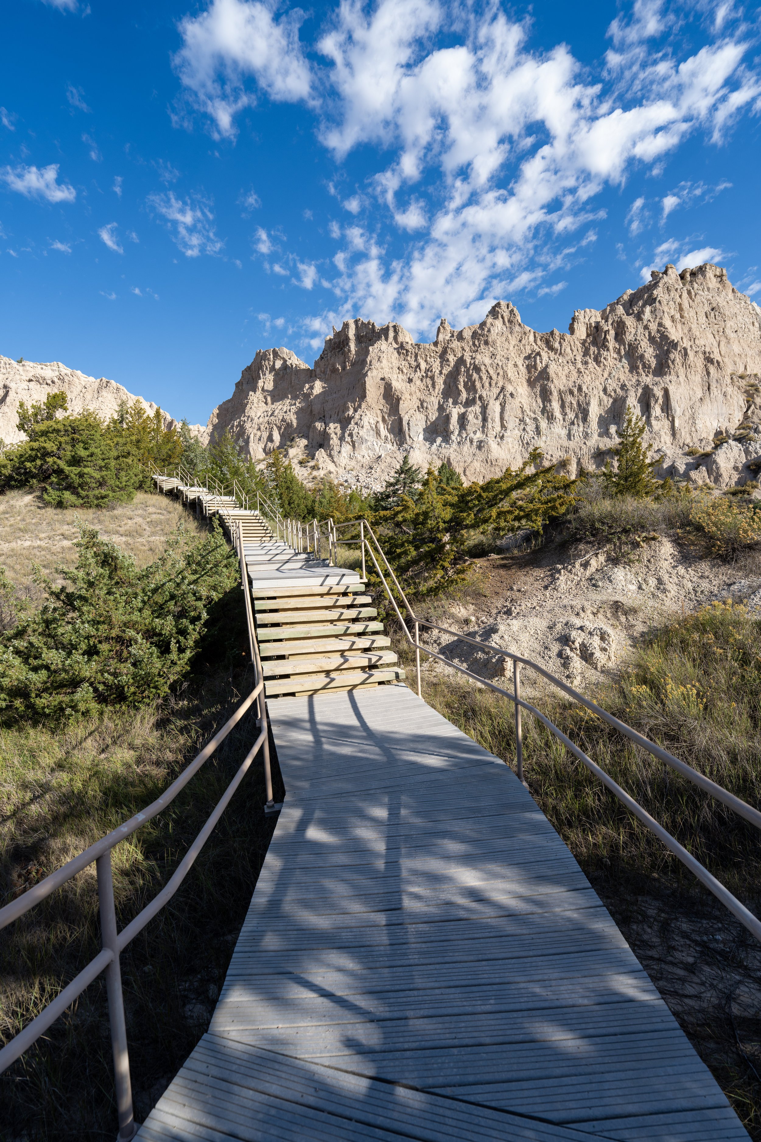 Hiking the Cliff Shelf Nature Trail in Badlands National Park