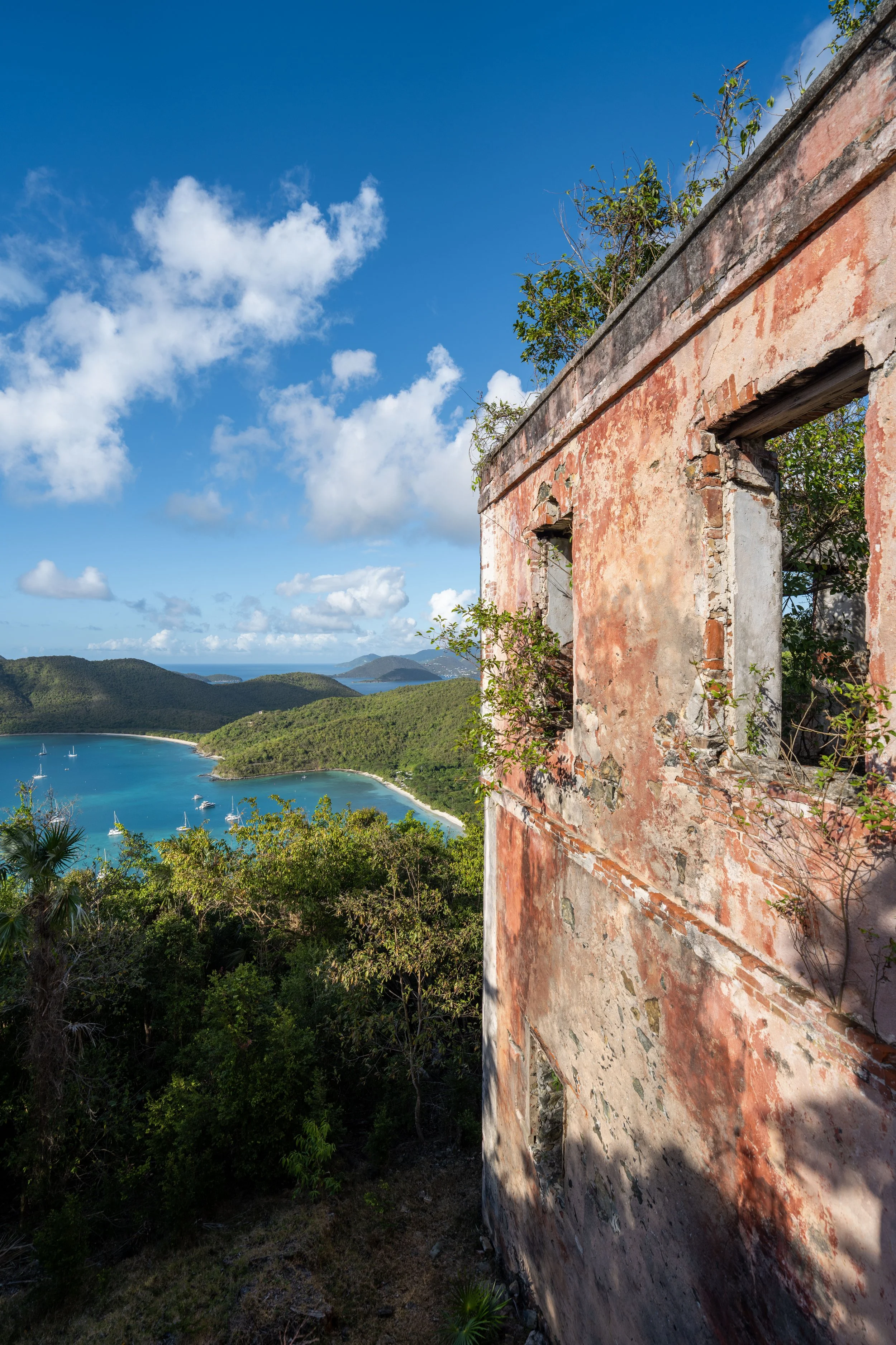 Hiking the America Hill Trail in Virgin Islands National Park
