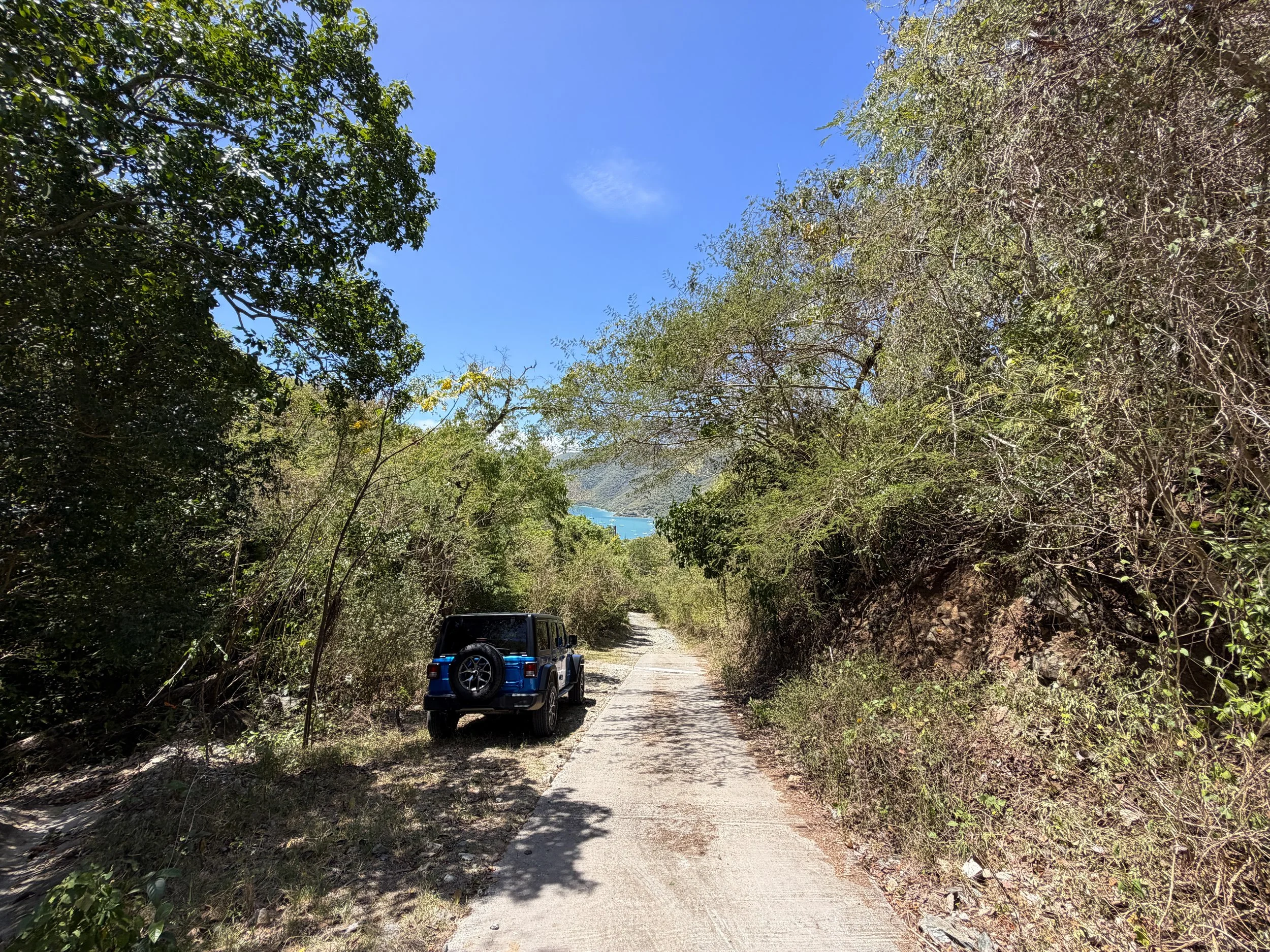 Johnny Horn Trailhead Parking Virgin Islands National Park