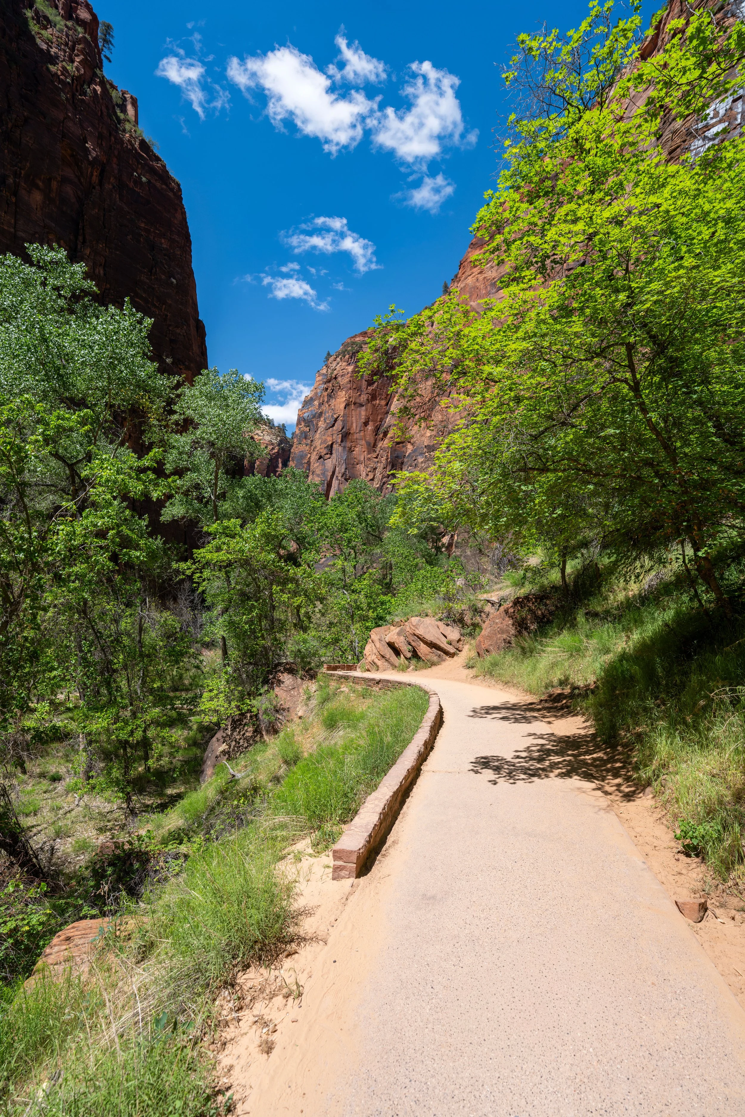Hiking the Riverside Walk in Zion National Park