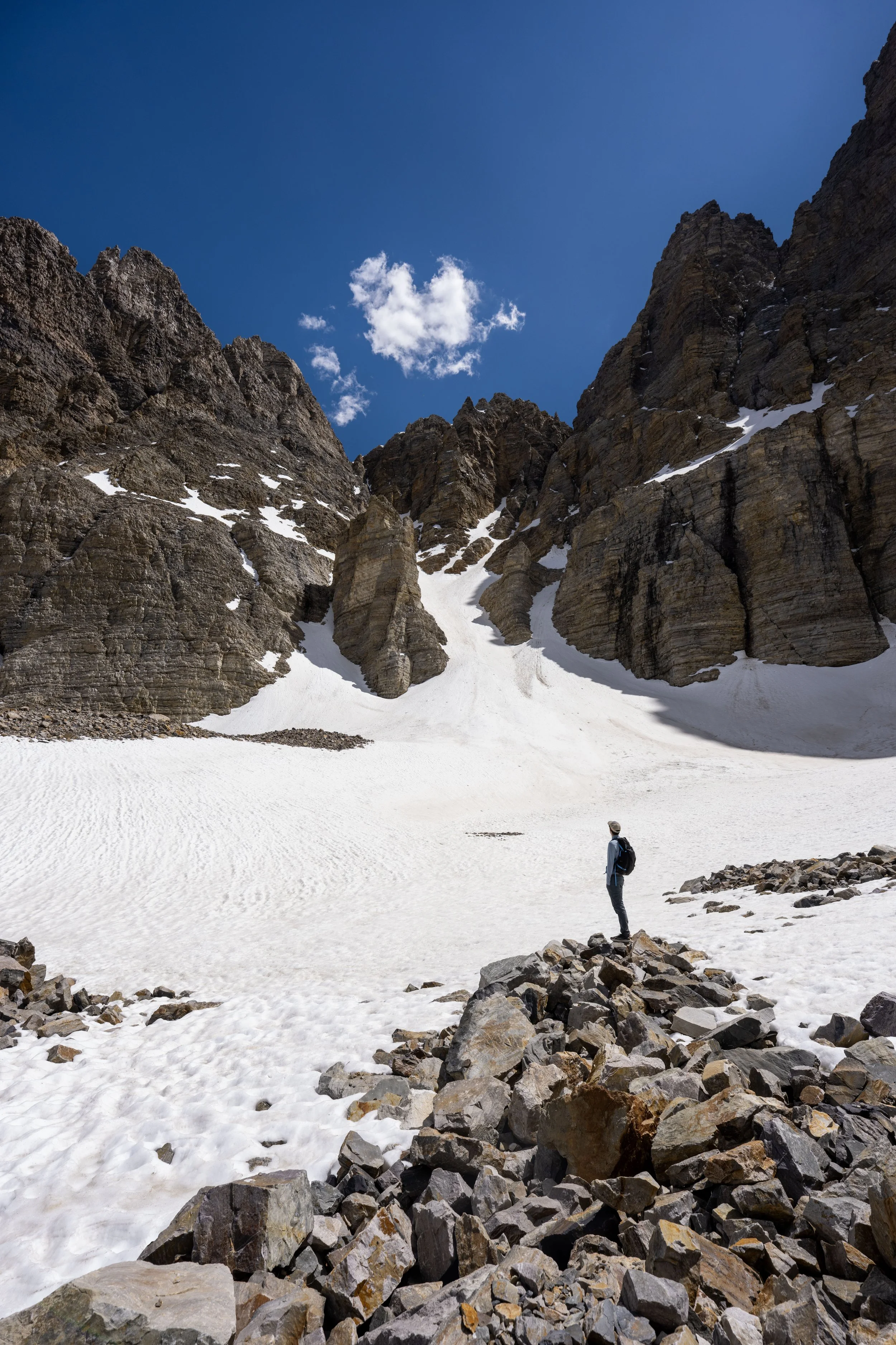 Hiking the Glacier Trail in Great Basin National Park
