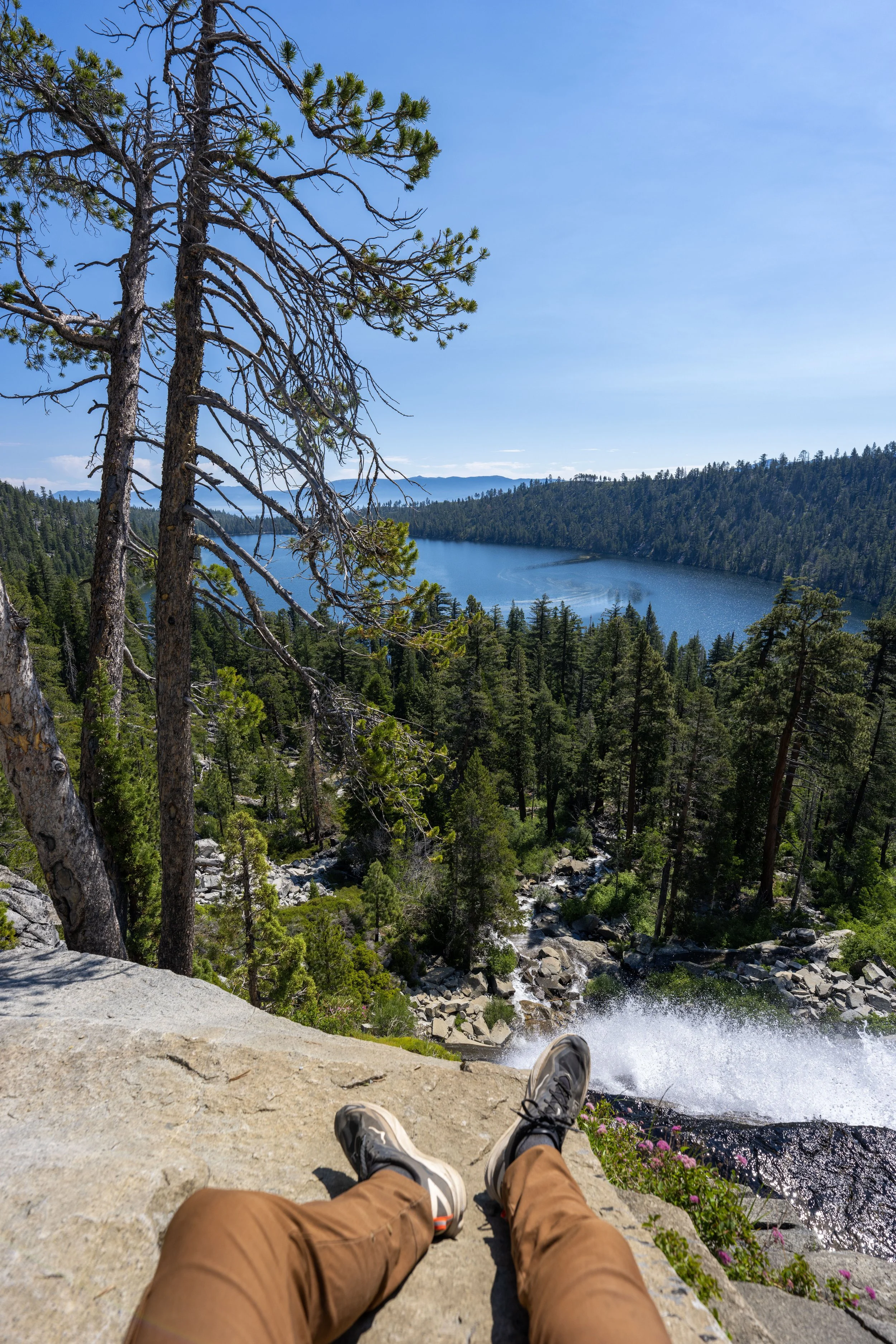 Hiking the Cascade Falls Trail in Lake Tahoe, California 