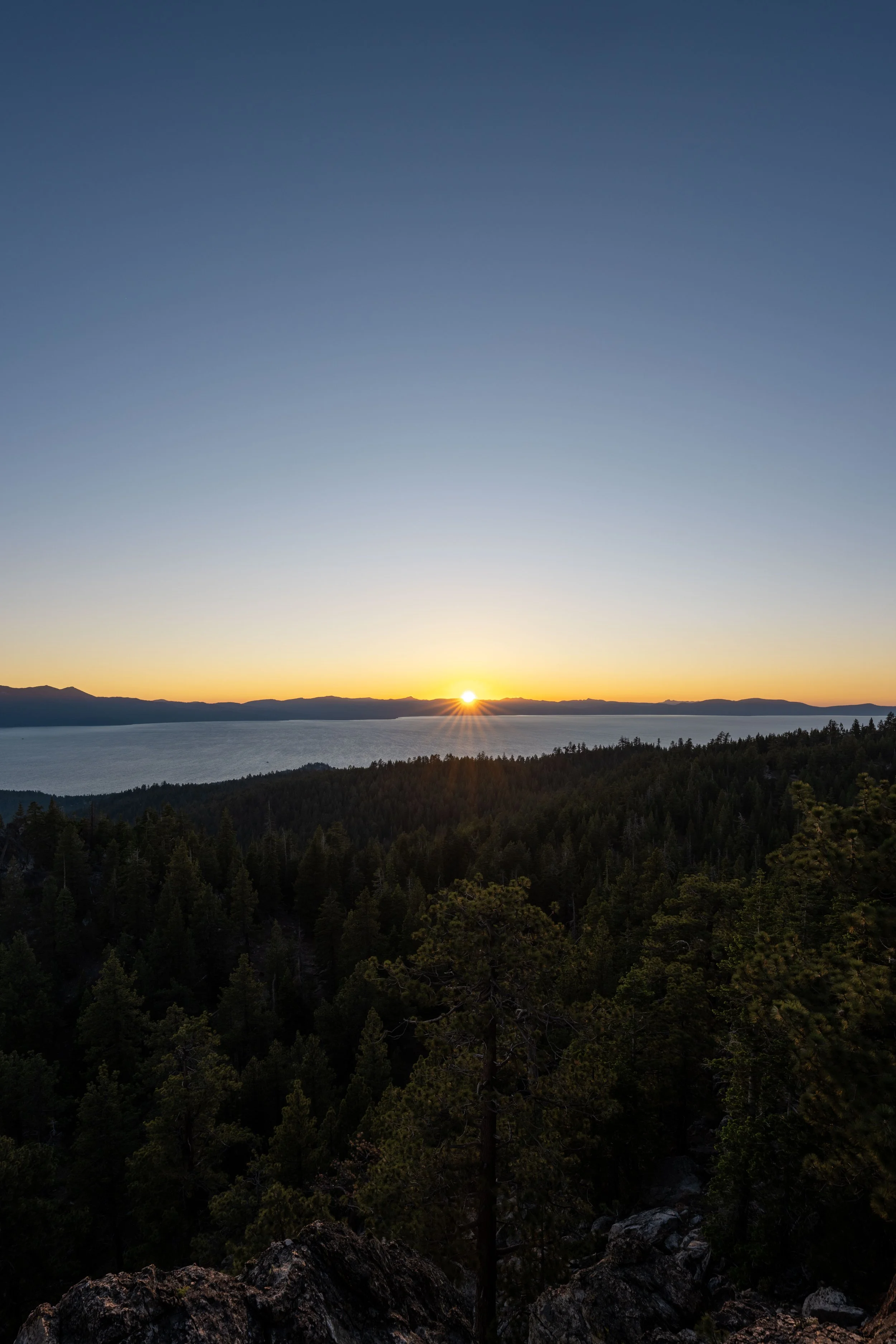 Hiking the Castle Rock Trail in Lake Tahoe, Nevada