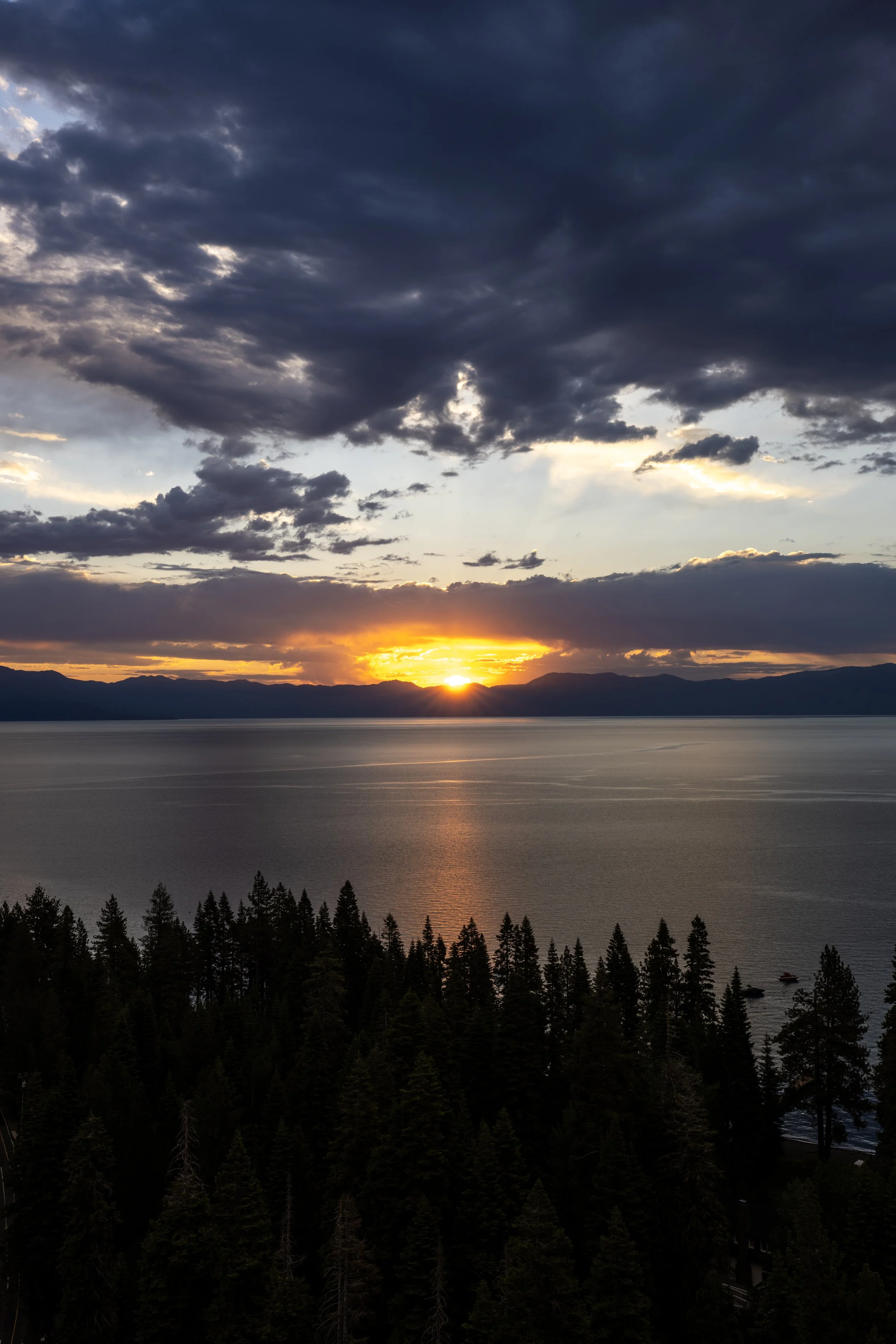 Hiking the Eagle Rock Trail in Lake Tahoe, California