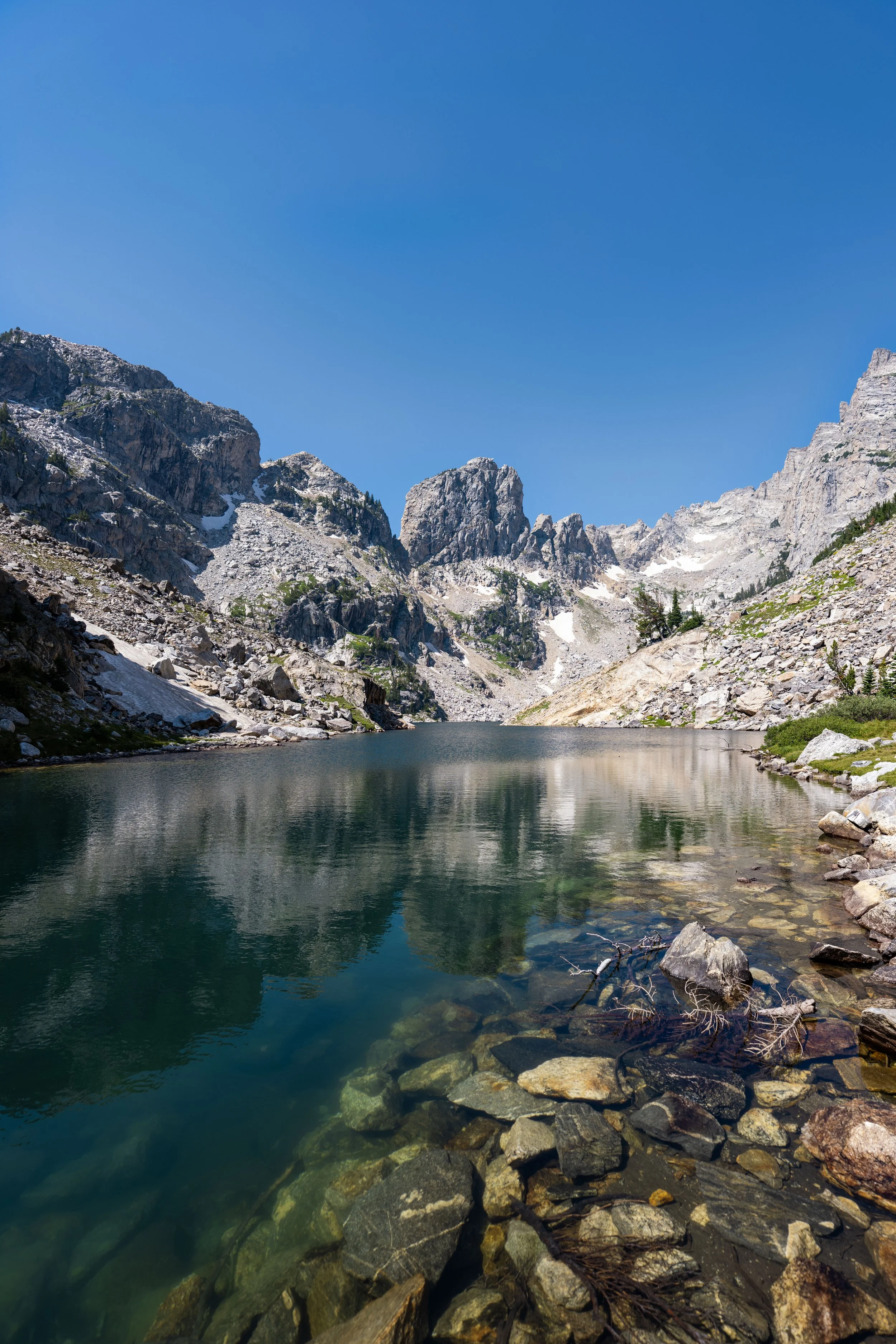 Hiking the Lake of the Crags Trail in Grand Teton National Park