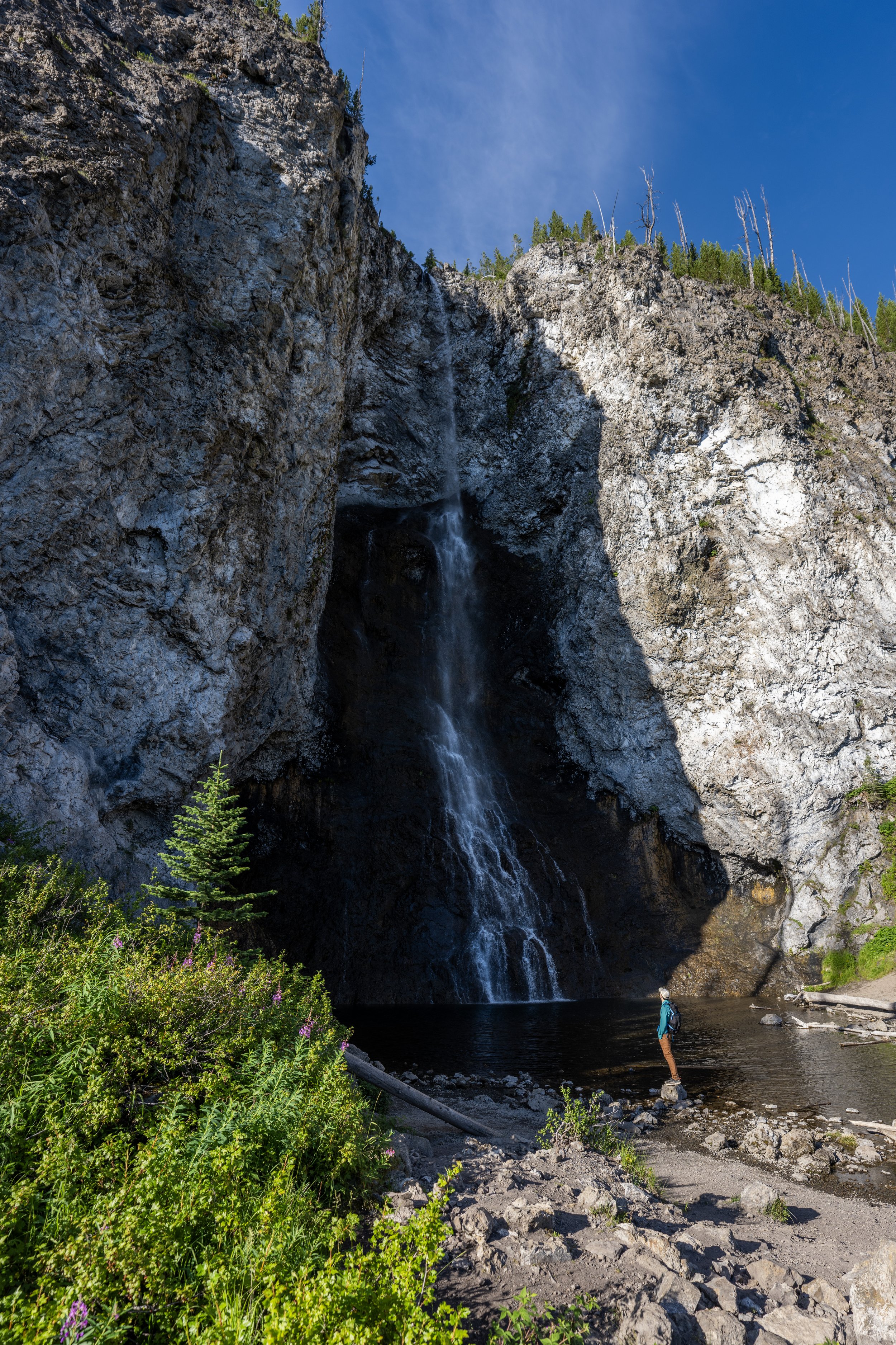 Hiking the Fairy Falls Trail in Yellowstone National Park