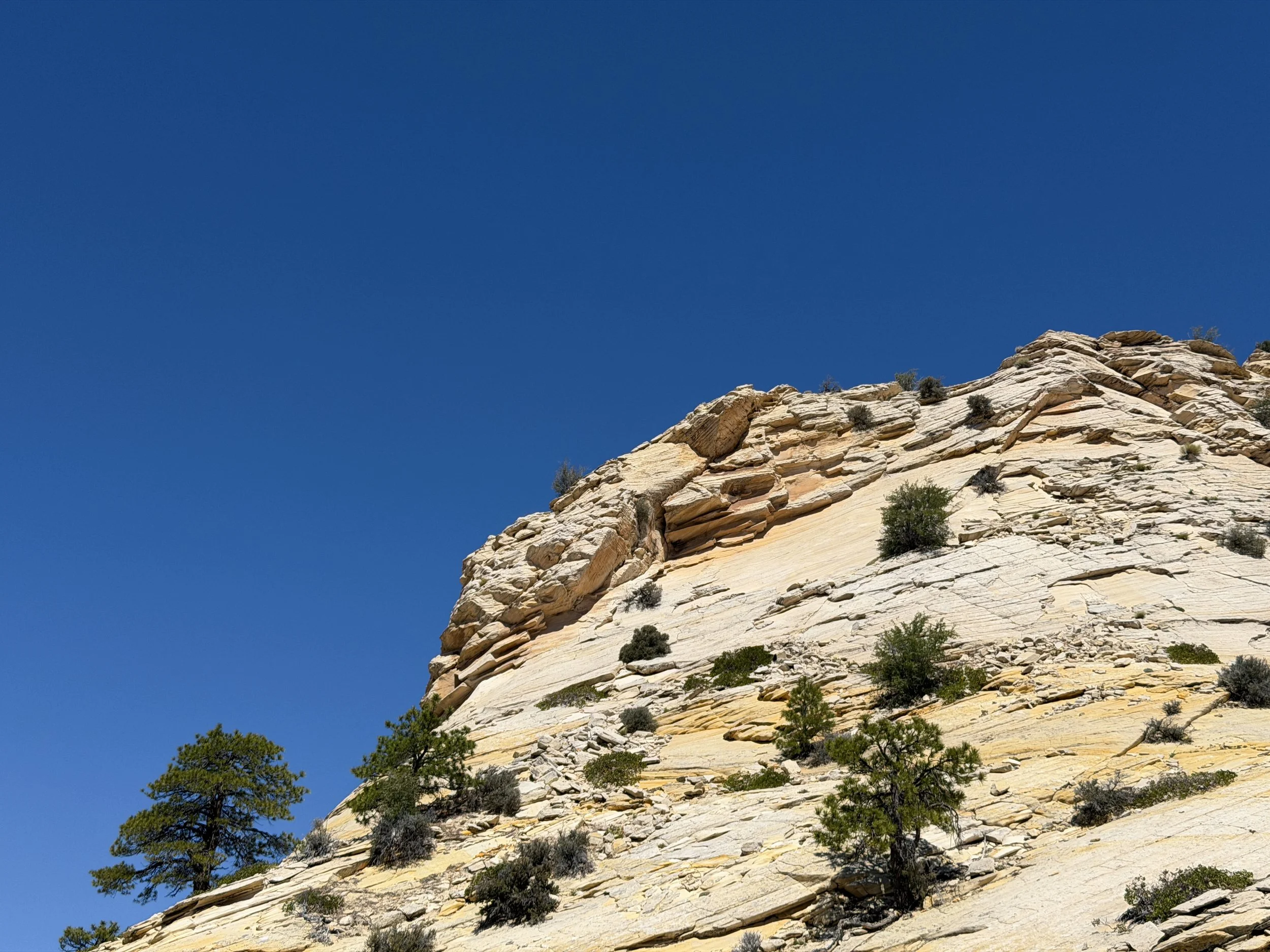 South Ariel Peak Climb Zion National Park Utah