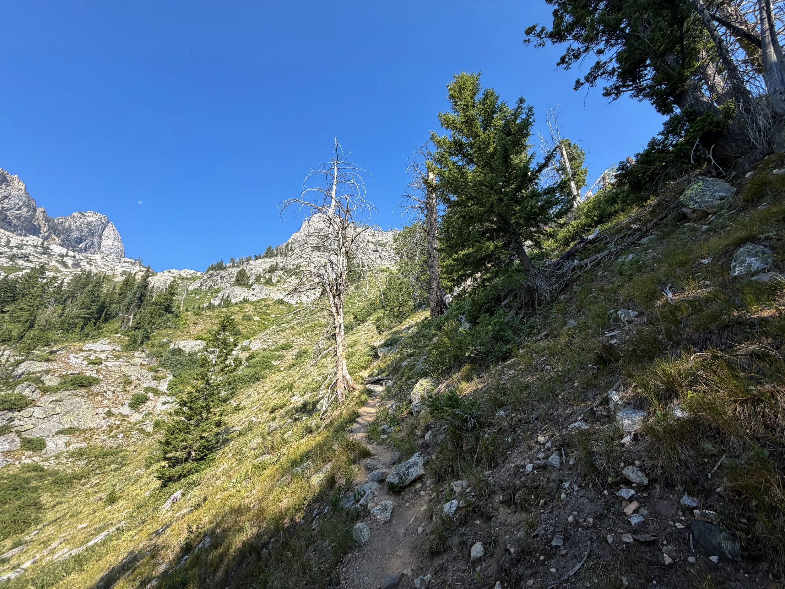 Lake of the Crags Trail via Jenny Lake Grand Teton National Park Wyoming