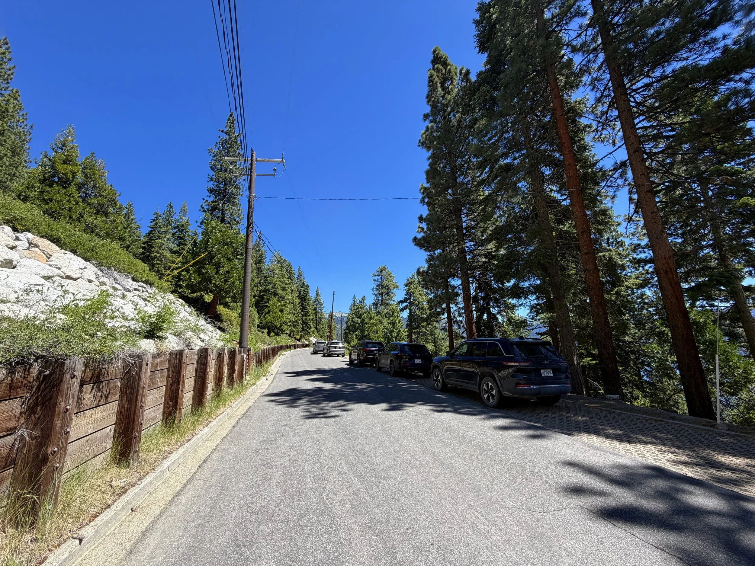 Stateline Lookout Trailhead Parking Lake Tahoe Nevada