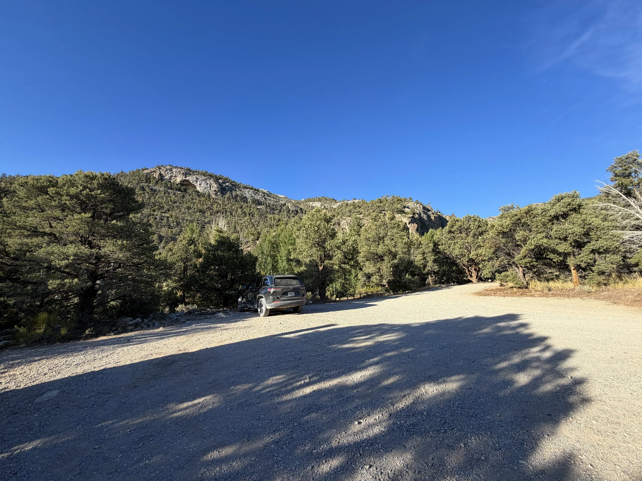 Pole Canyon Trailhead Parking Great Basin National Park Nevada