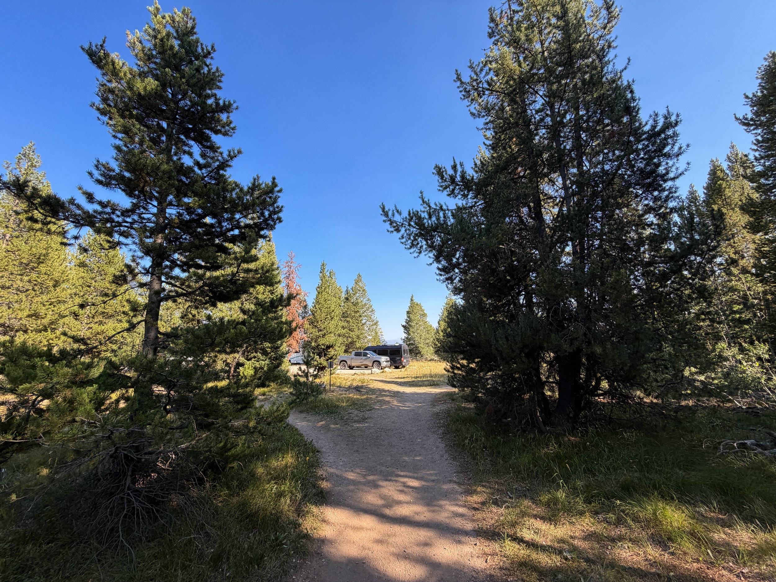 Moose Ponds Loop Trailhead Grand Teton National Park Wyoming