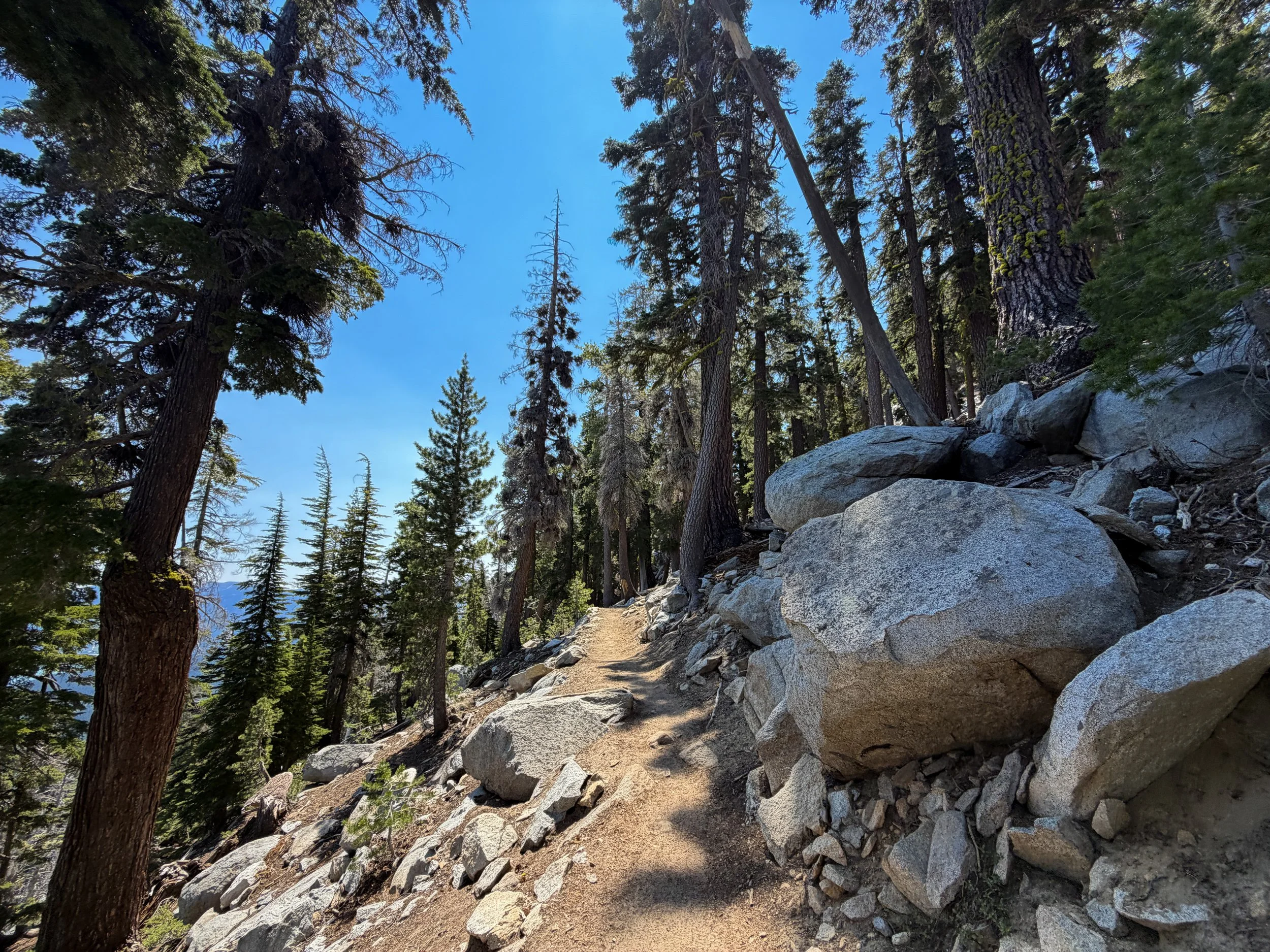 Maggies Peak Hike Lake Tahoe California