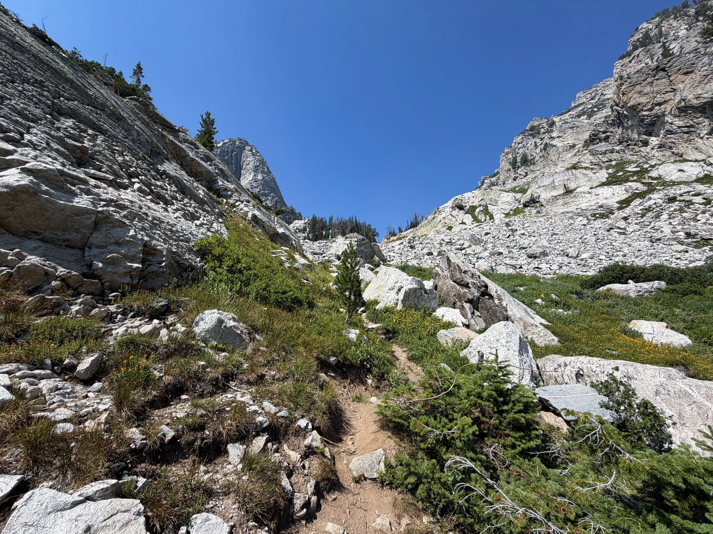 Lake of the Crags Trail Grand Teton National Park Wyoming