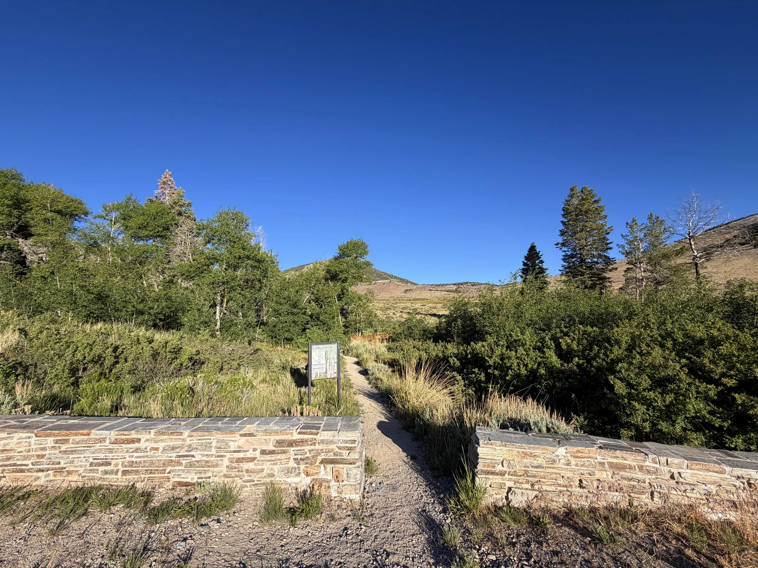 Upper Strawberry Creek Trailhead Great Basin National Park Nevada