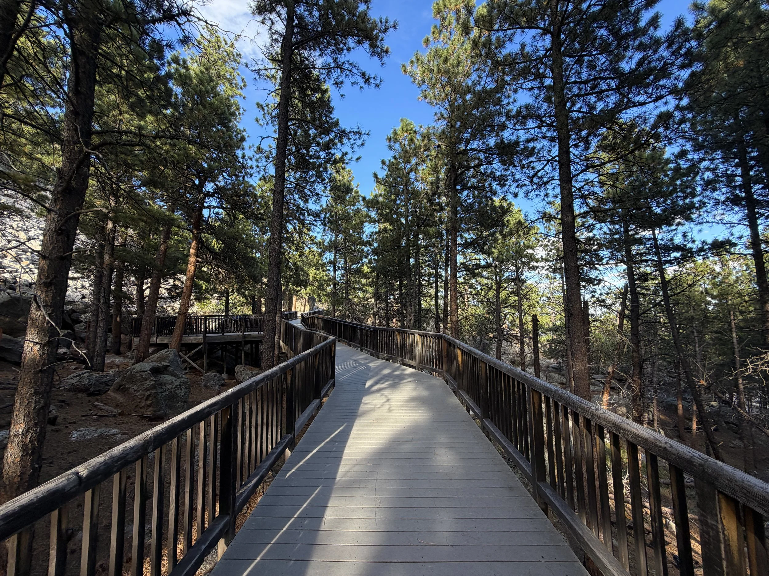 Presidential Trail Boardwalk Mount Rushmore National Memorial Black Hills South Dakota