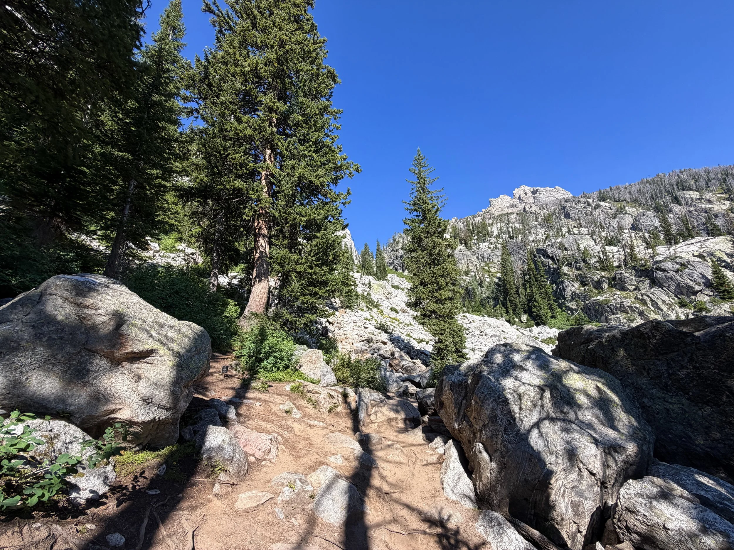 Delta Lake Trail Grand Teton National Park Wyoming