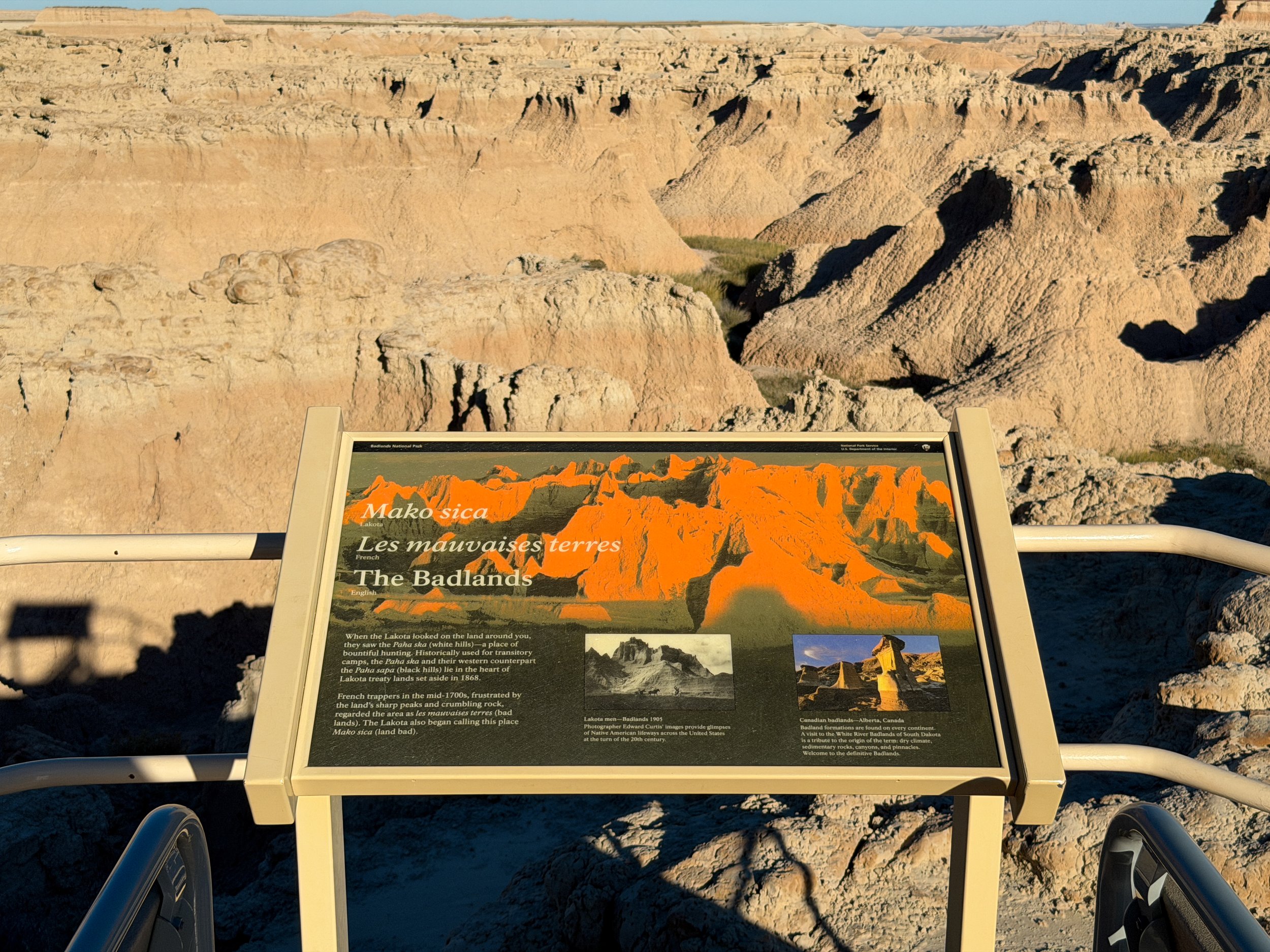 Door Trail Boardwalk Badlands National Park South Dakota
