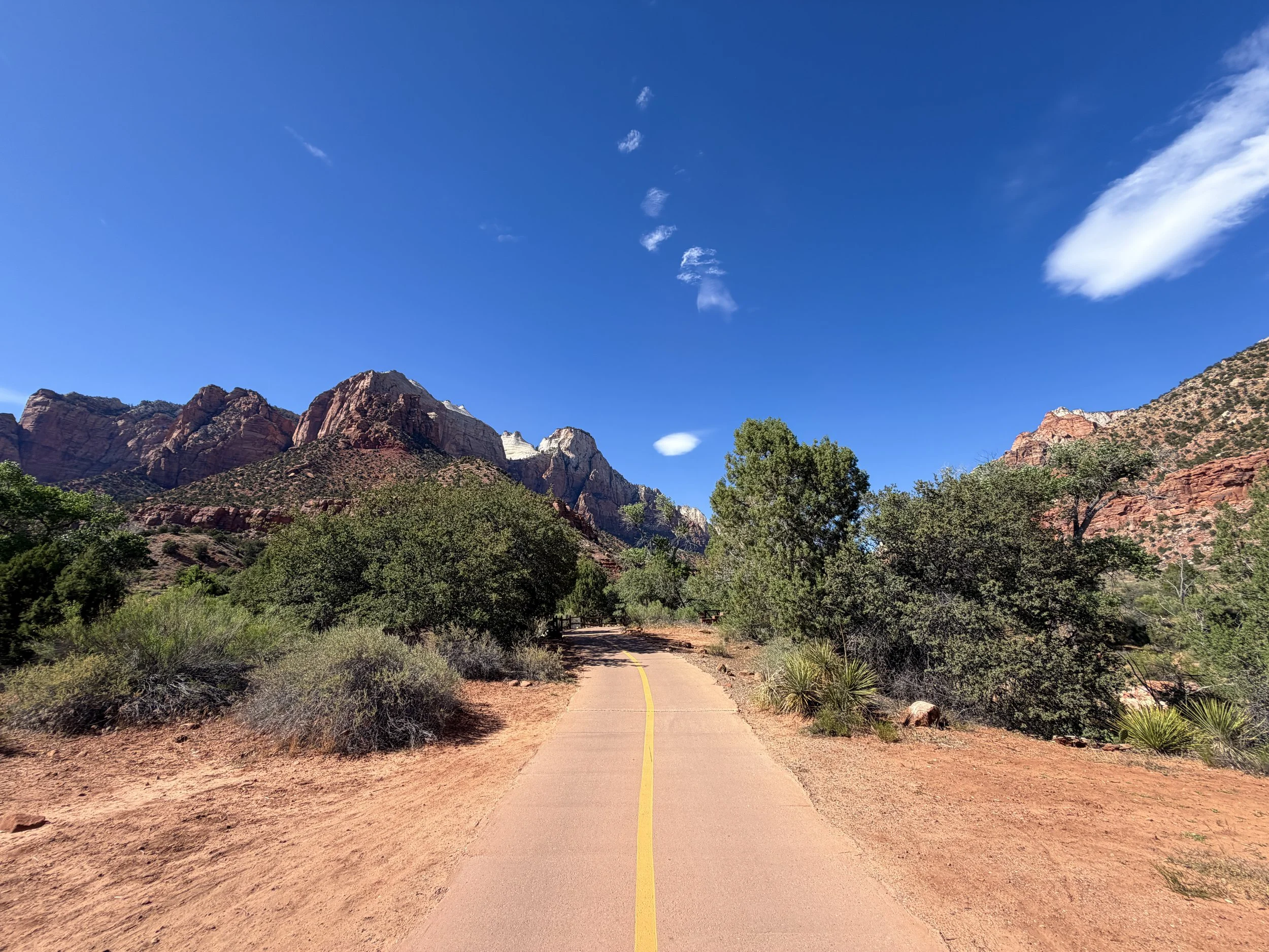 Pa'rus Trail Zion National Park Utah