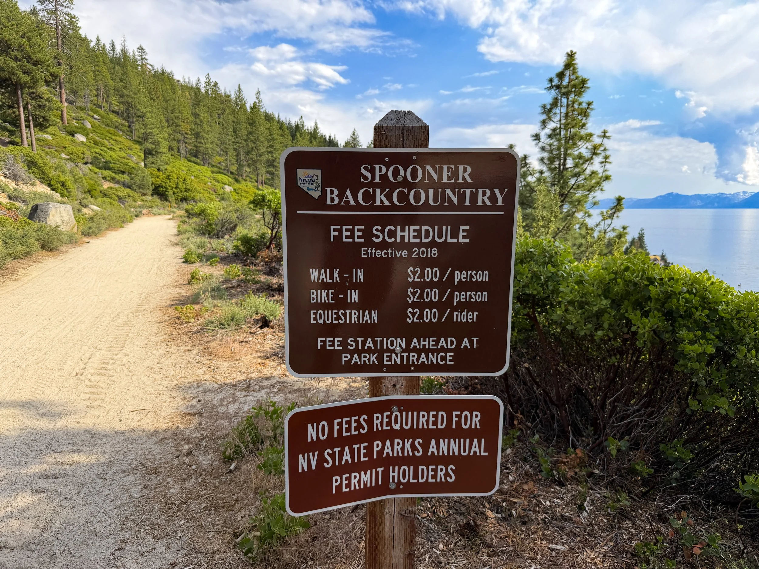 Monkey Rock Trail Lake Tahoe Nevada