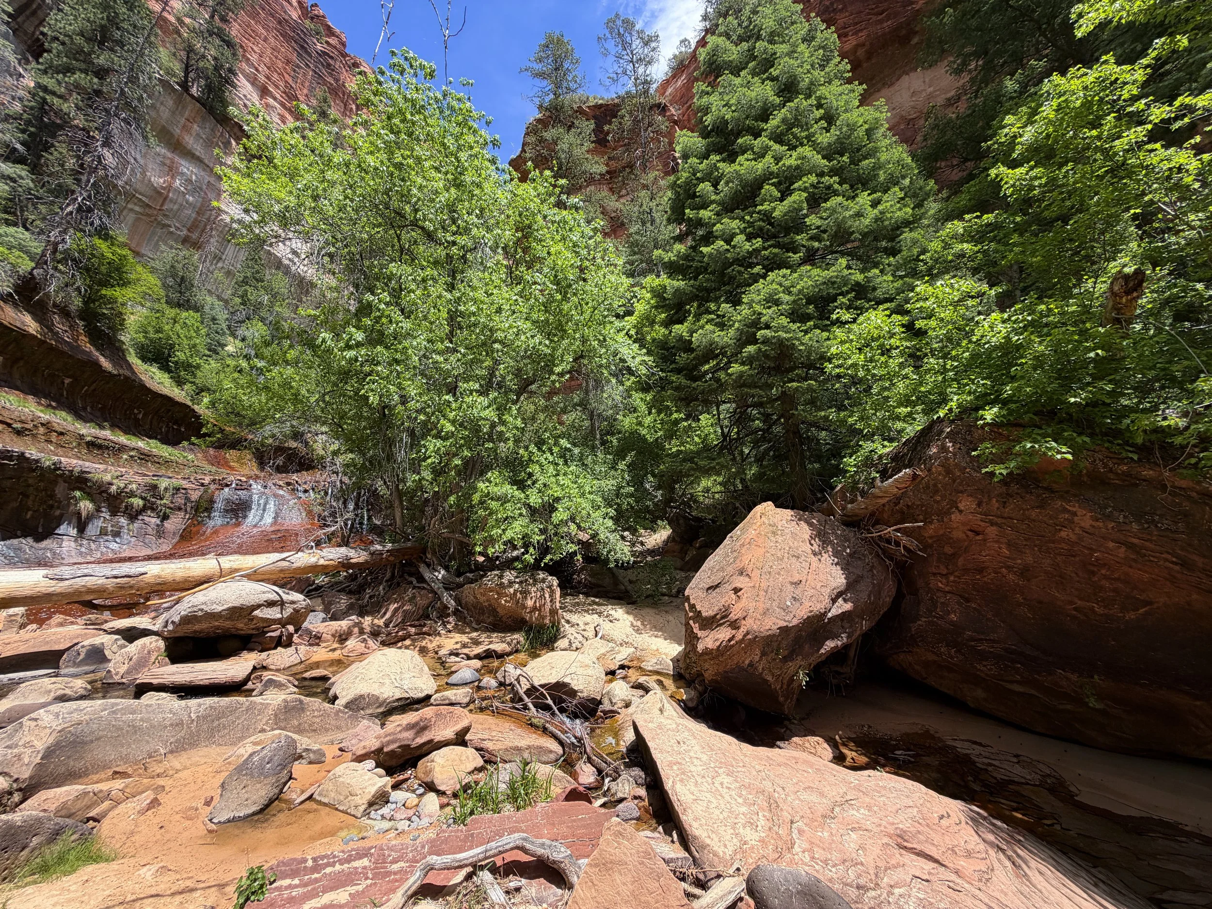 Subway Trail Zion National Park Utah