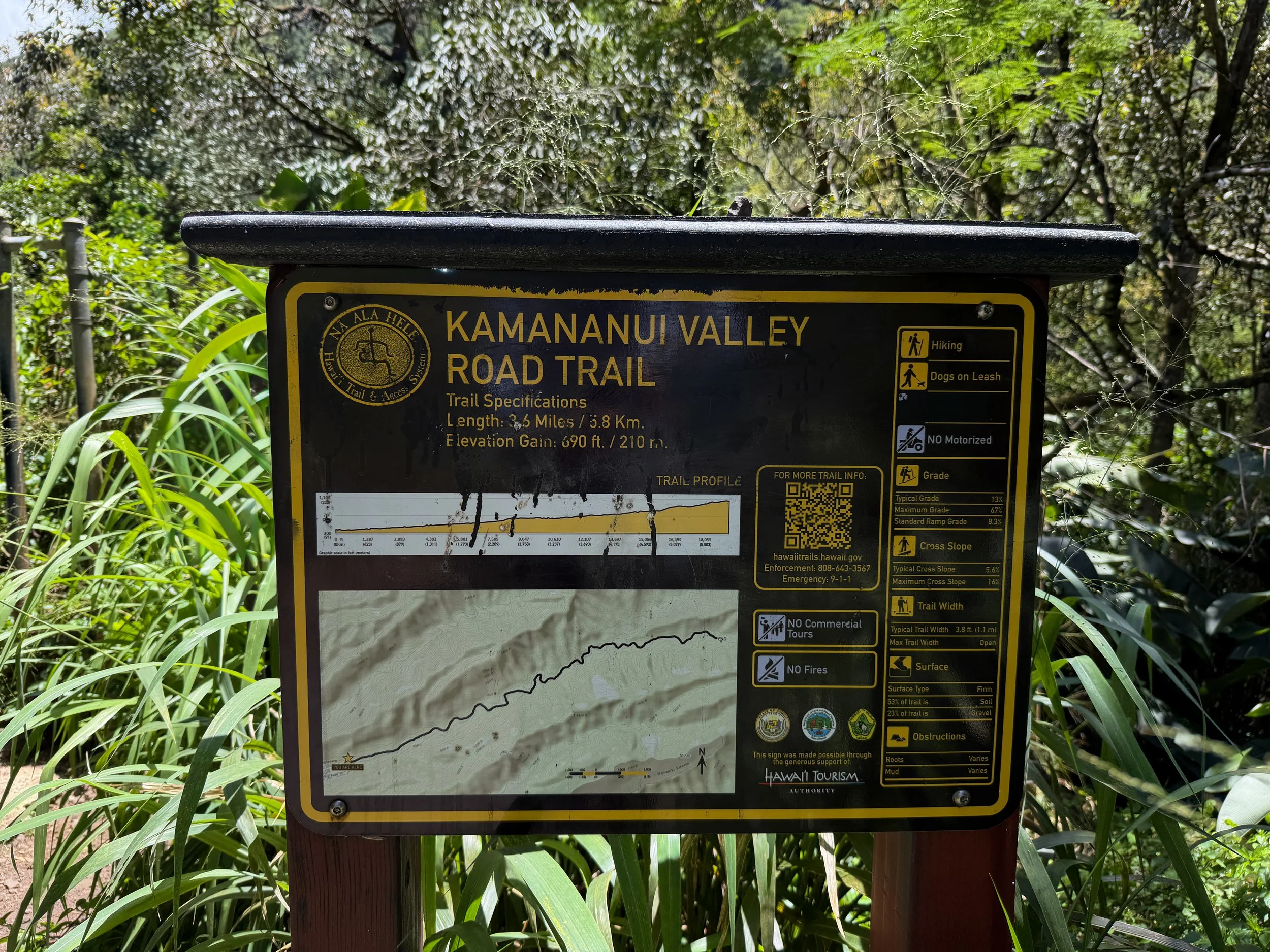 Kulanaahane Trailhead Oahu Hawaii