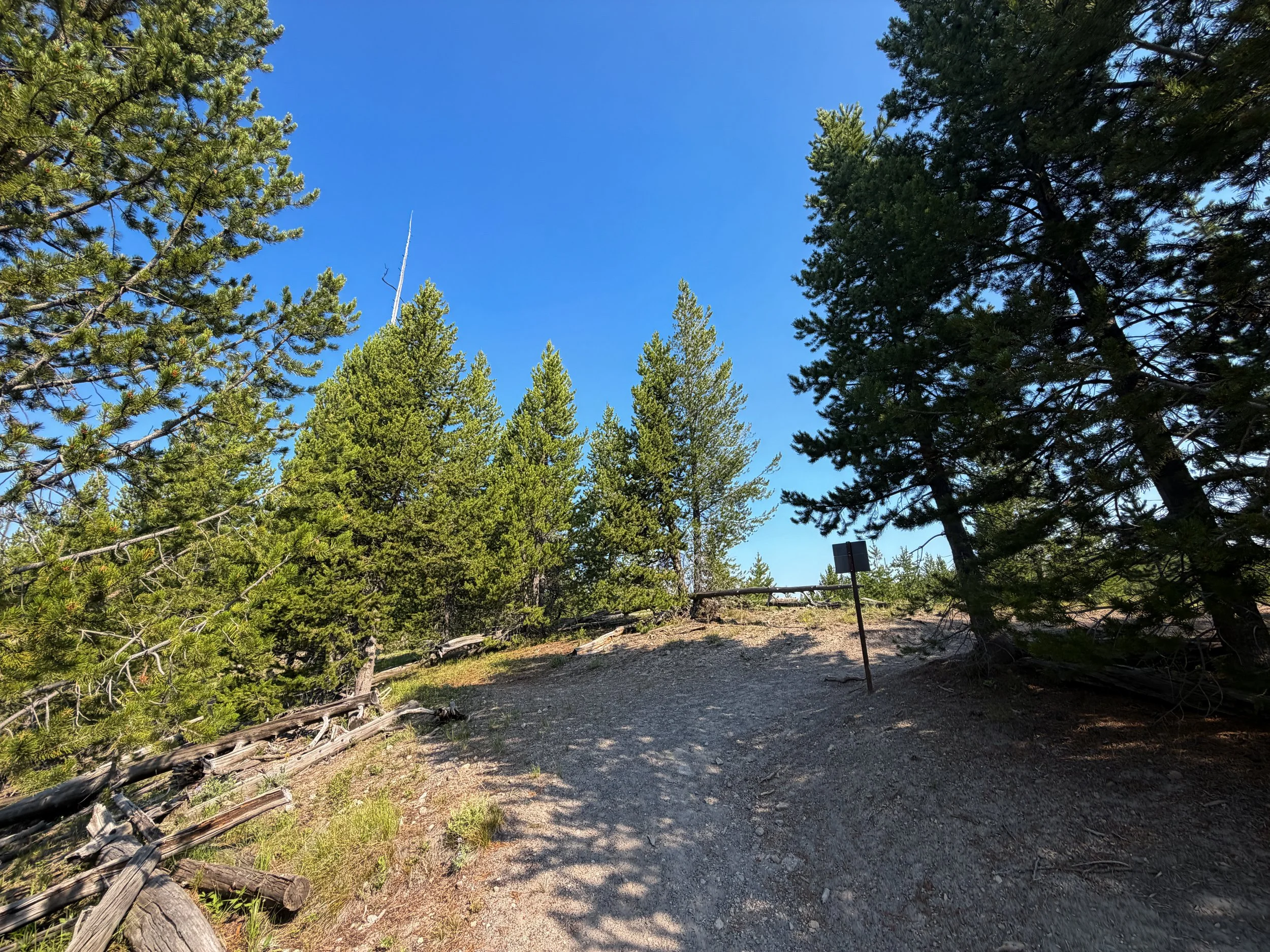 Mystic Falls Loop Trail Yellowstone National Park Wyoming