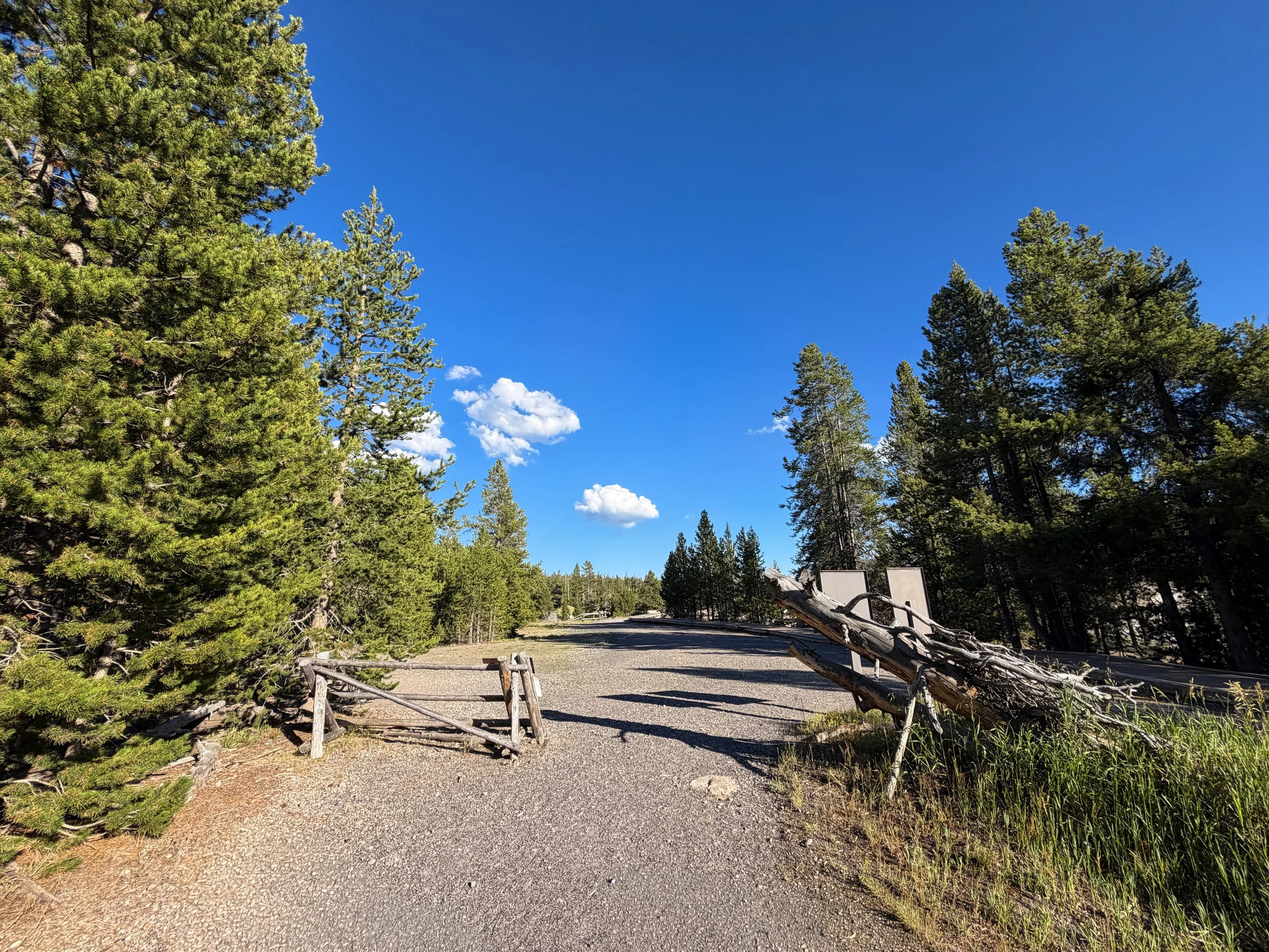 Biscuit Basin to Morning Glory Pool Artemisia Trail Yellowstone National Park Wyoming