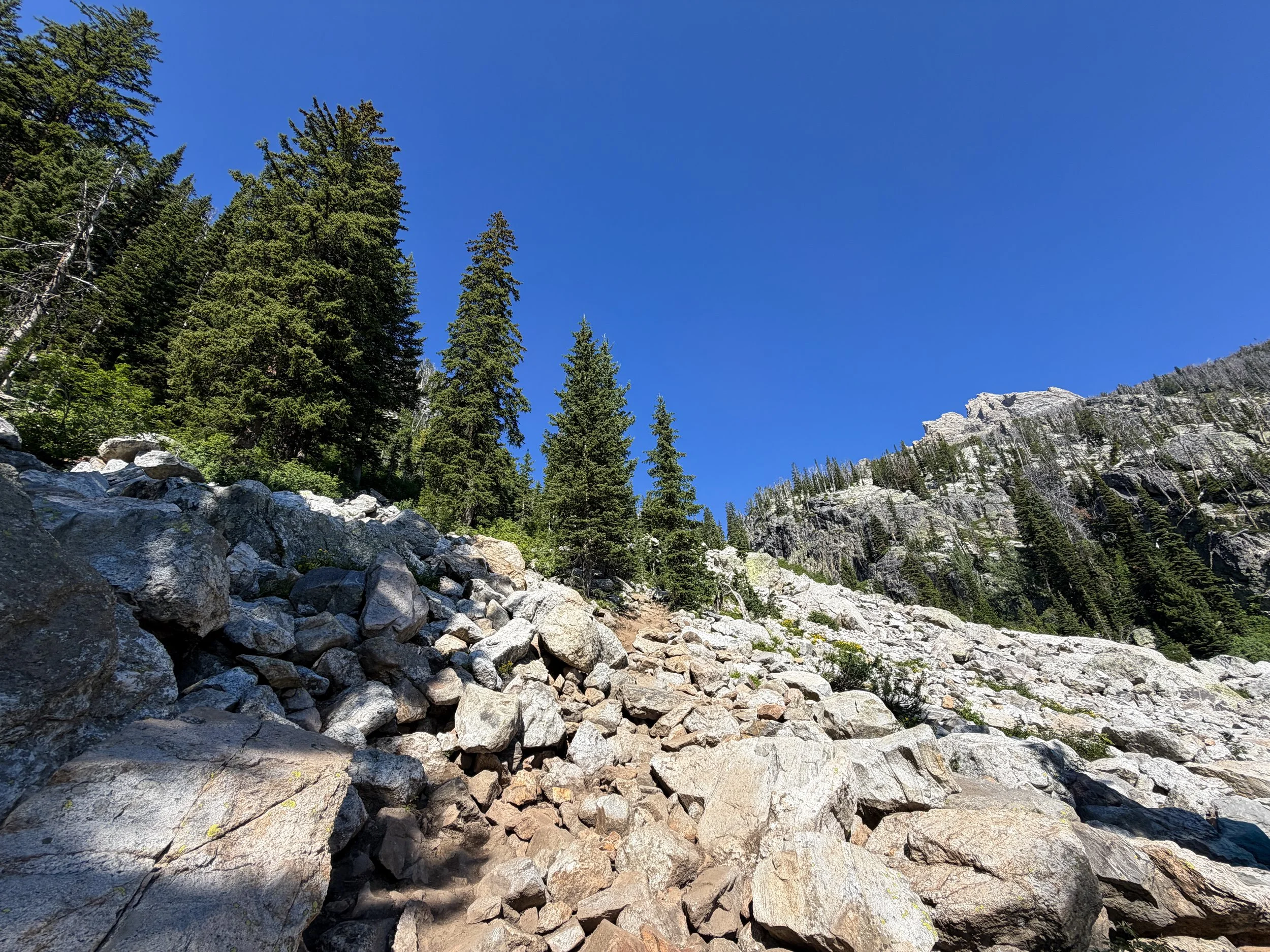 Delta Lake Trail Grand Teton National Park Wyoming