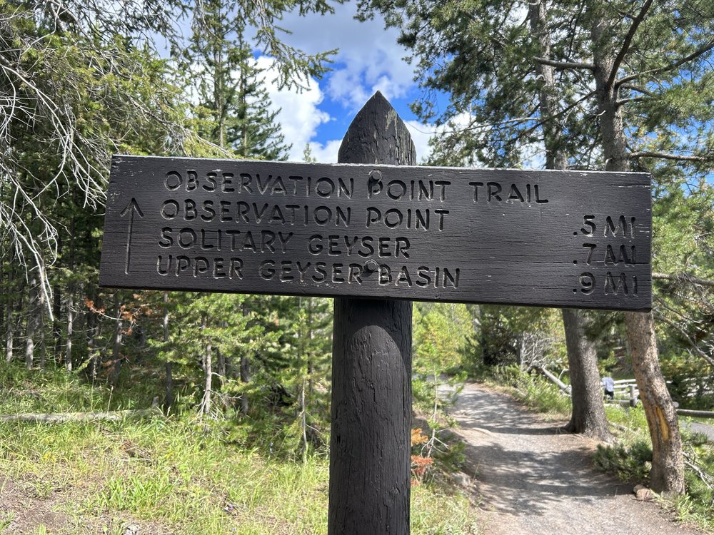 Hiking the Observation Point Trail in Yellowstone National Park — noahawaii