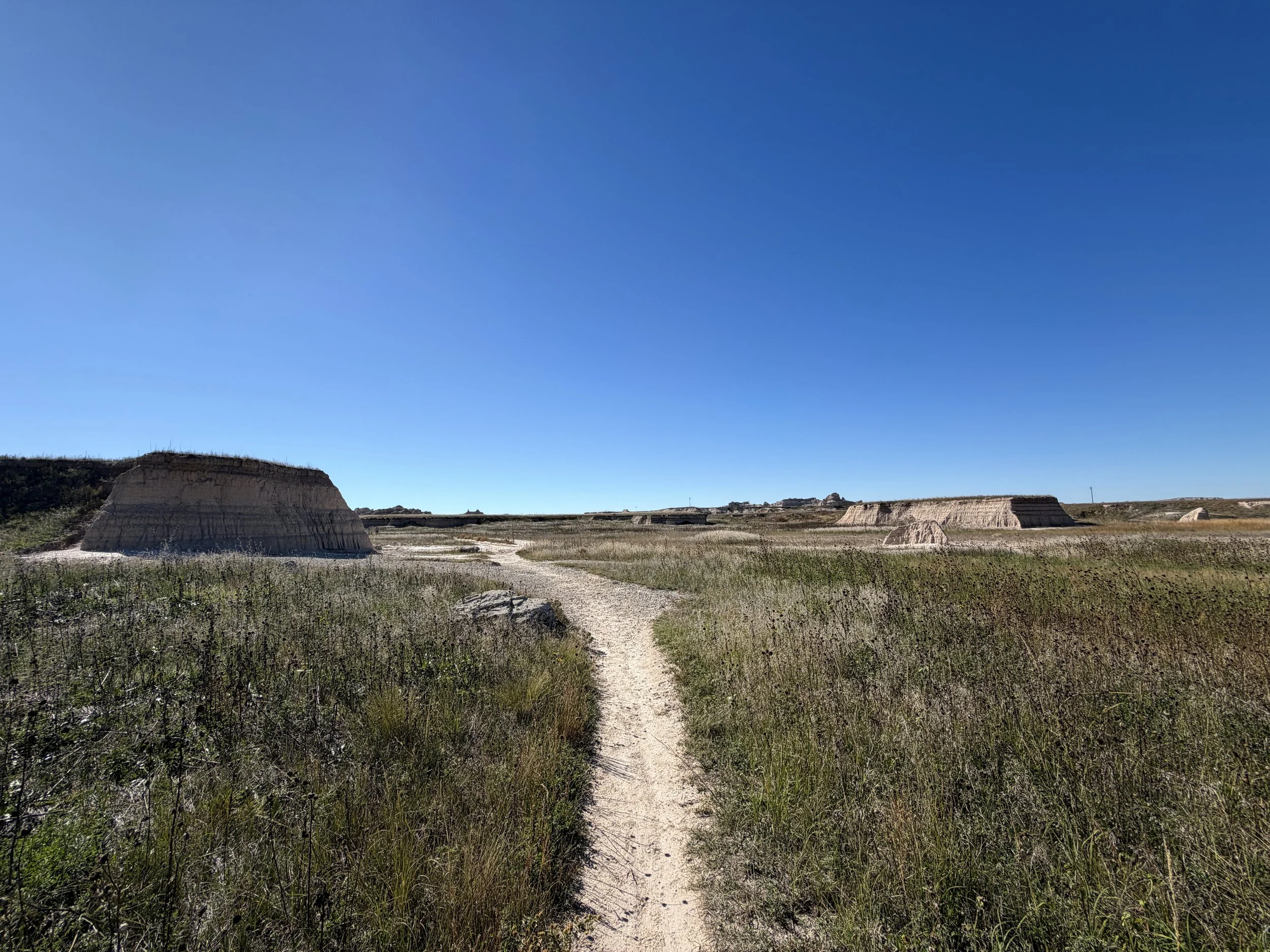 Castle Trail to Medicine Root Loop Trail Badlands National Park South Dakota
