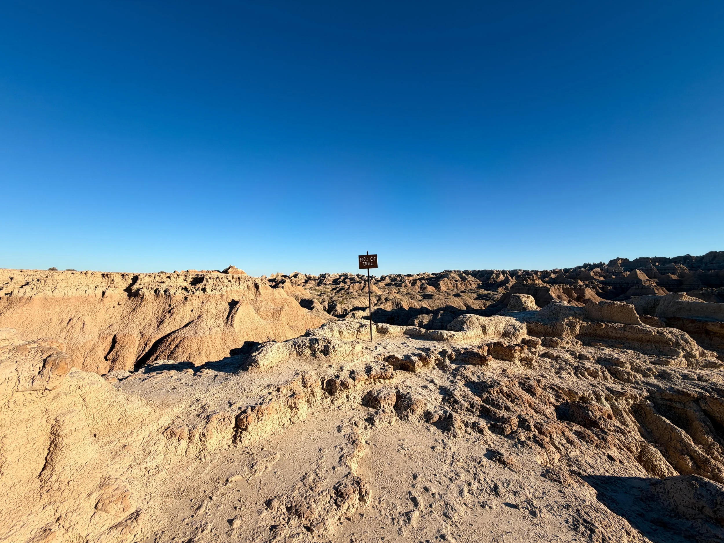 End of Door Trail Badlands National Park South Dakota