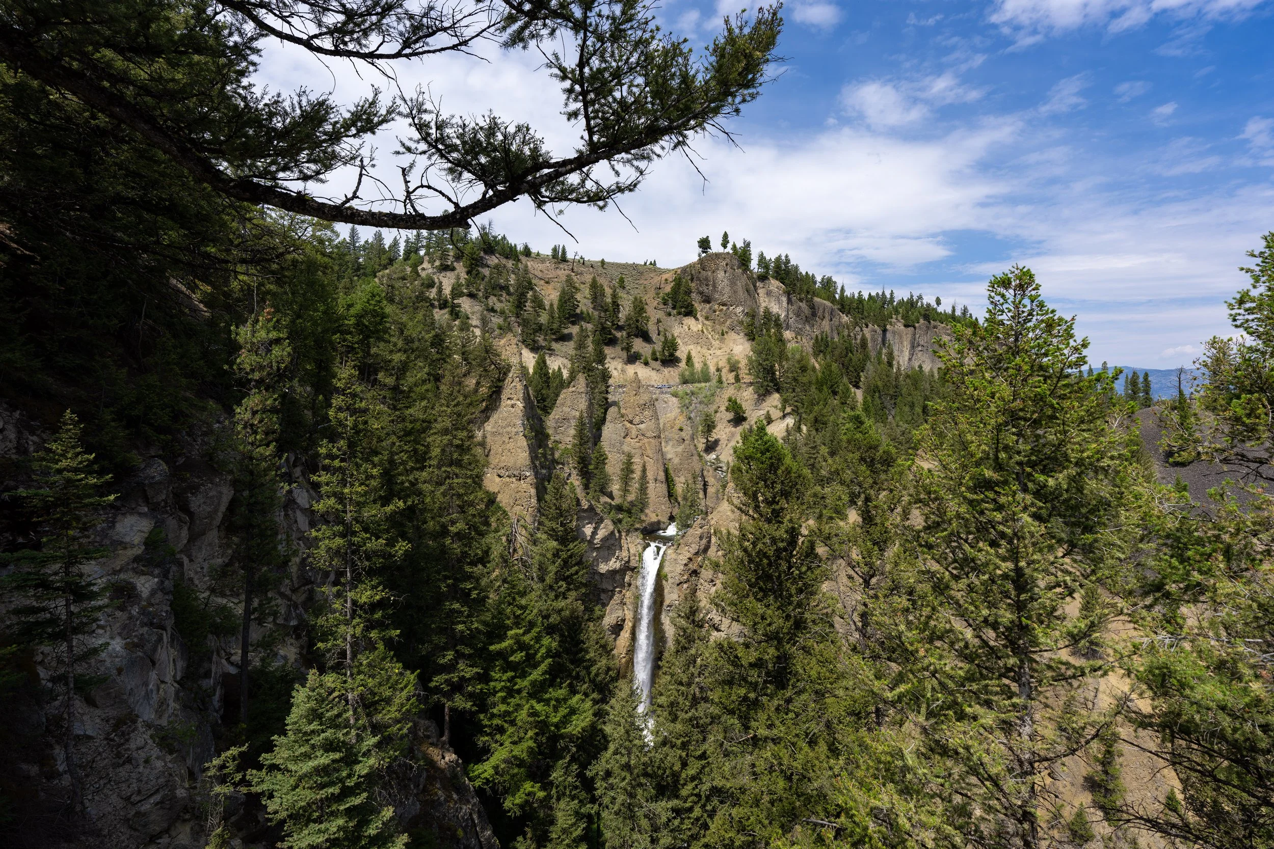 Tower Falls Trail Yellowstone National Park Wyoming