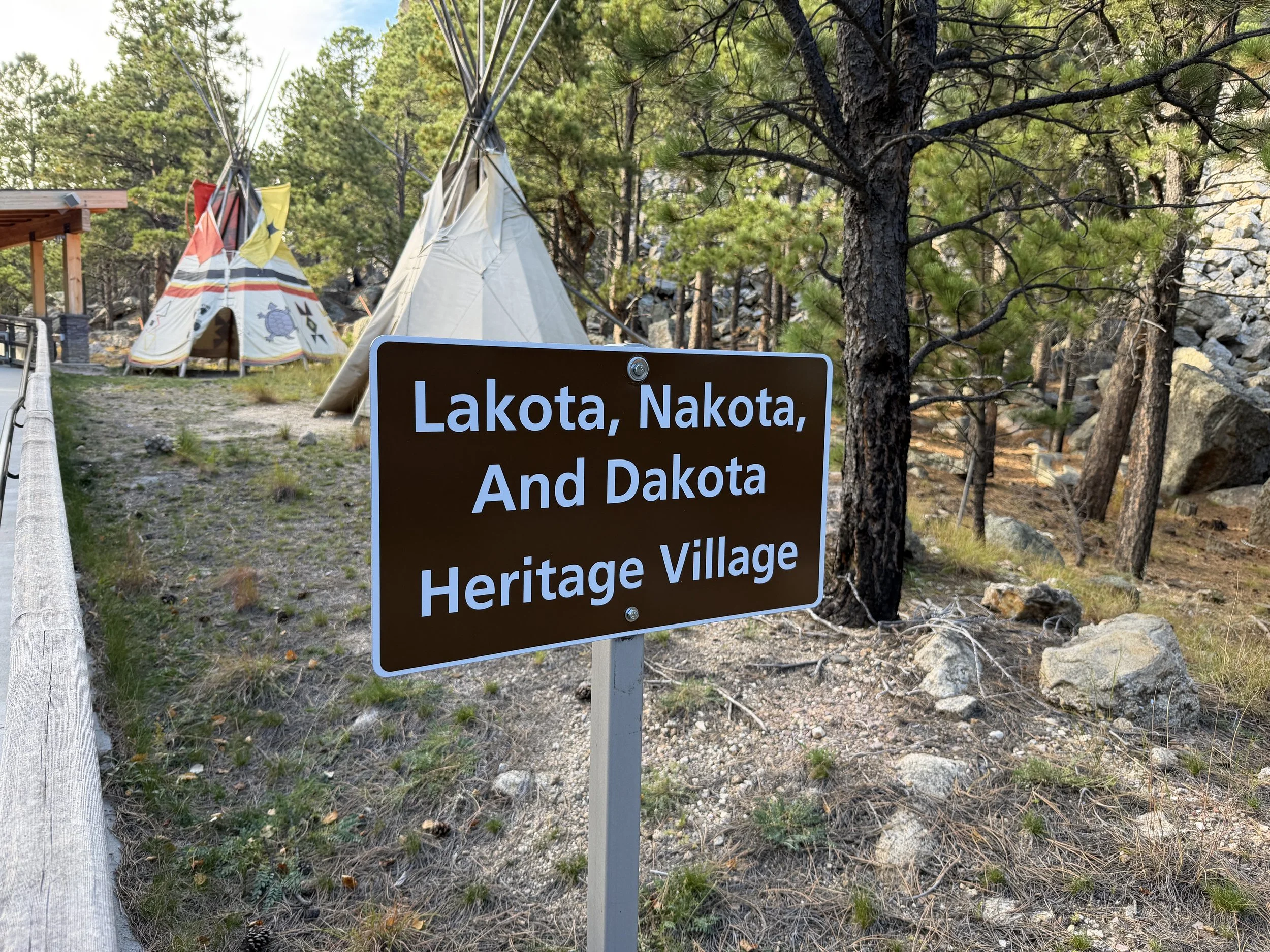 Heritage Village Presidential Trail Mount Rushmore National Memorial Black Hills South Dakota