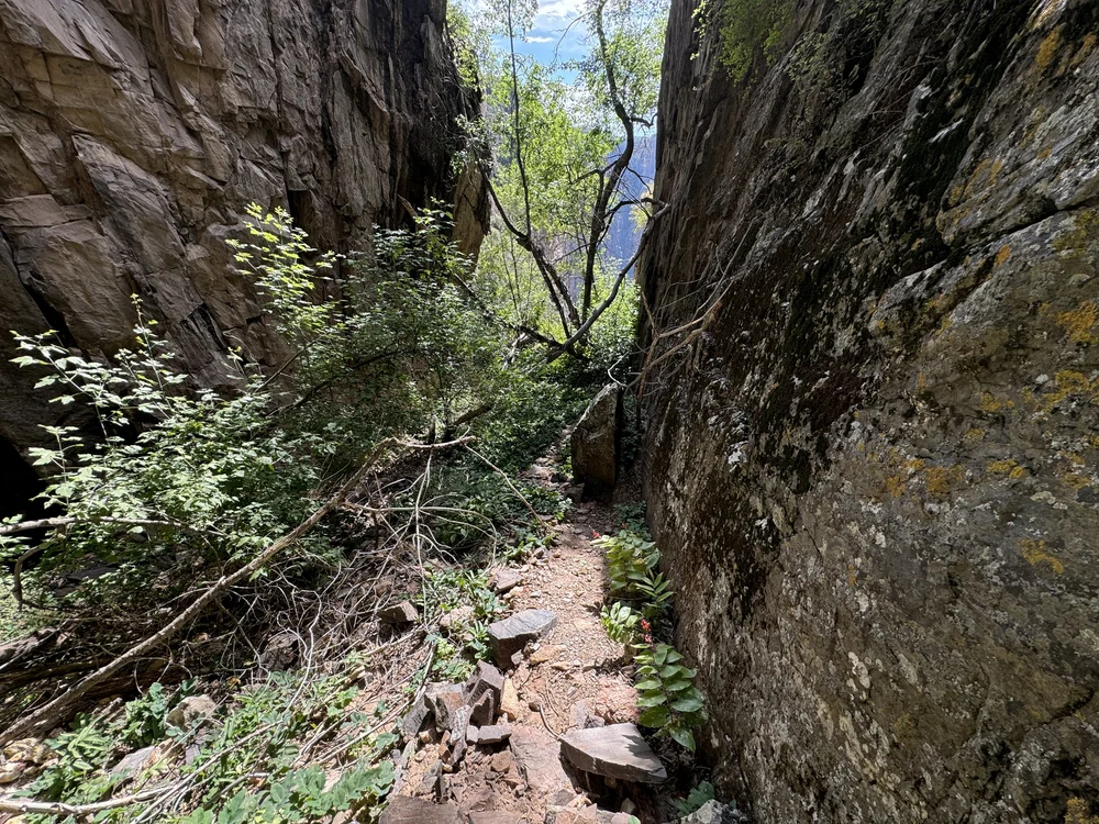 Hiking the Long Draw Trail in Black Canyon of the Gunnison National ...