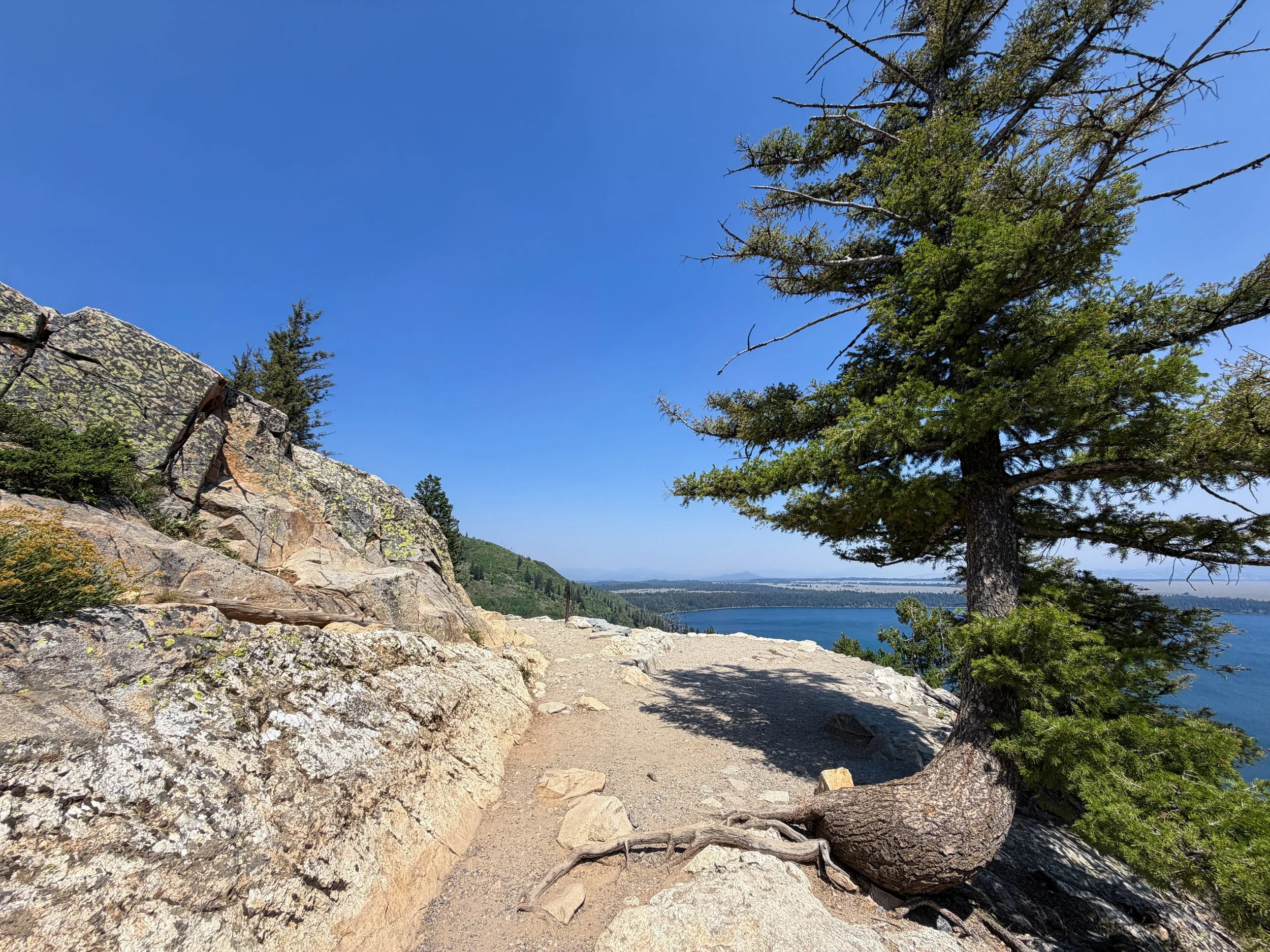 Inspiration Point Grand Teton National Park Wyoming