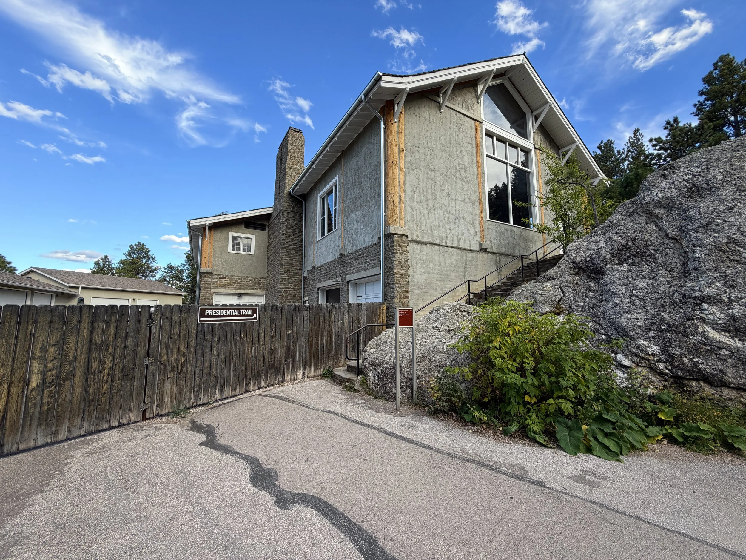 Sculptors Studio Presidential Trail Mount Rushmore National Memorial Black Hills South Dakota
