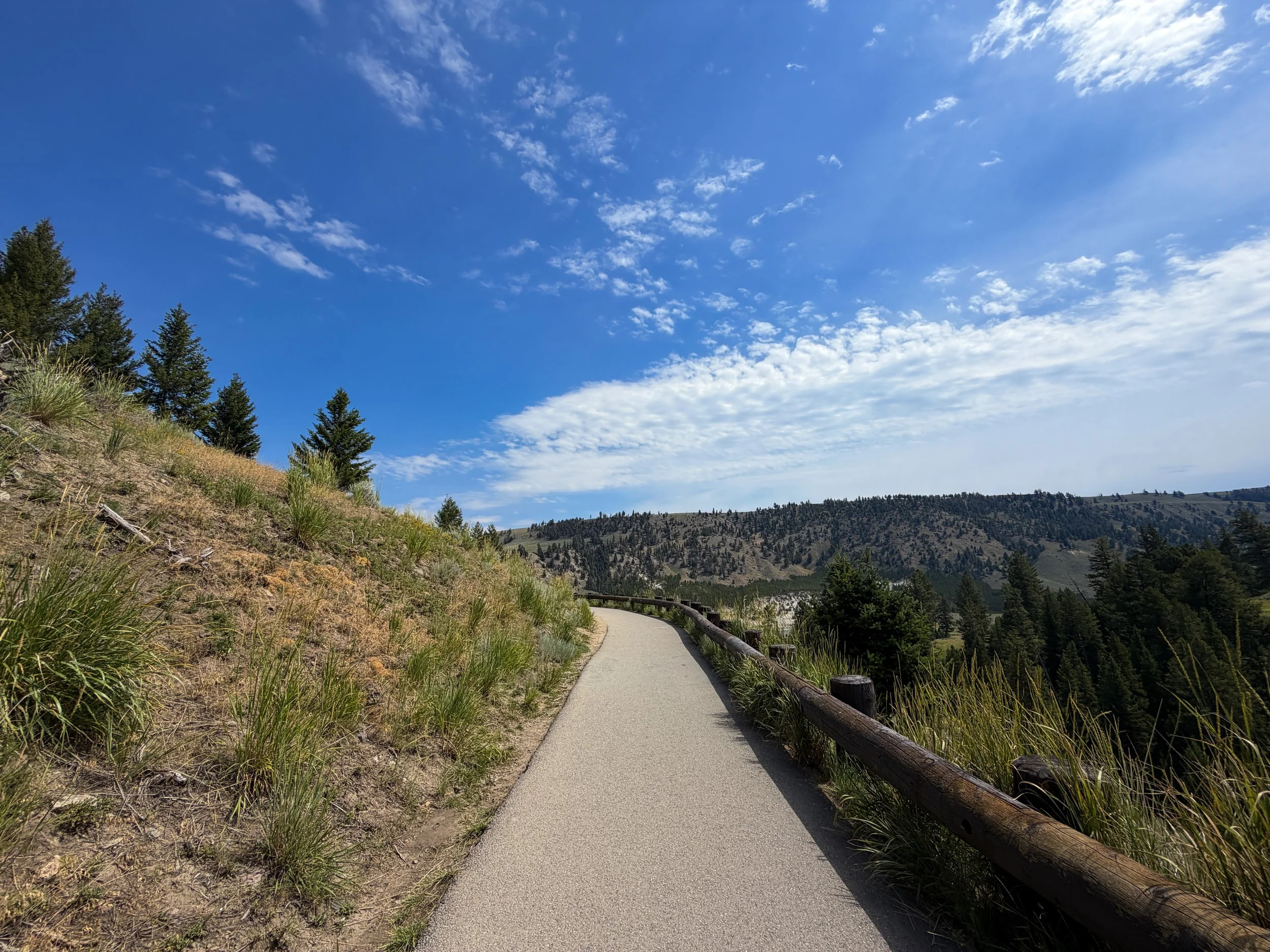 Tower Falls Trail Yellowstone National Park Wyoming