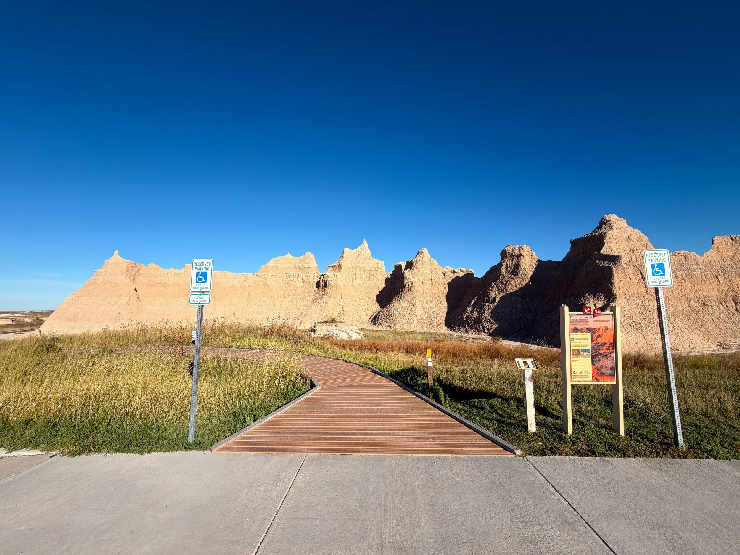 Door Trailhead Badlands National Park South Dakota